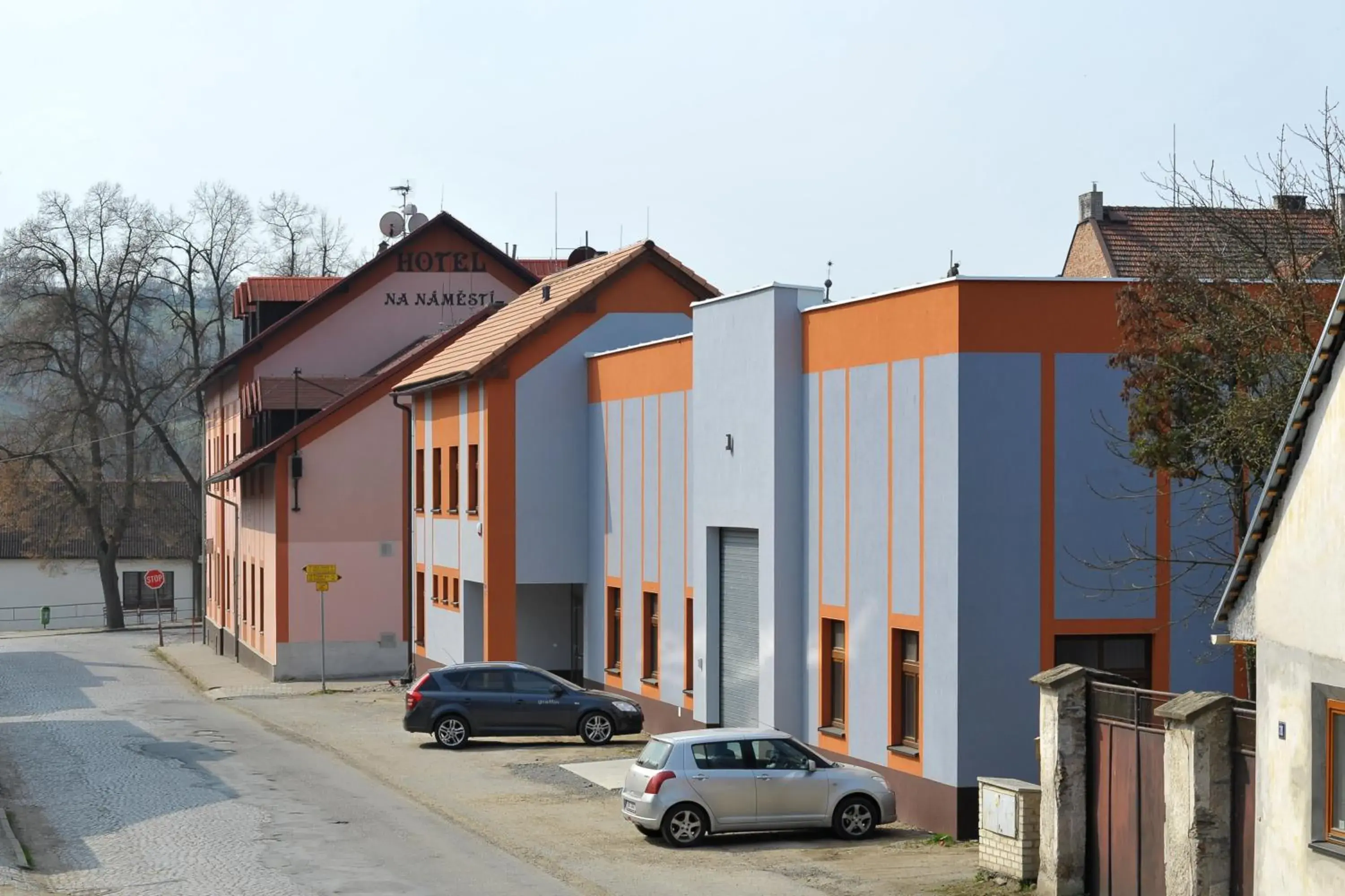 Property building in Hotel Kácov Property building in Hotel Kácov