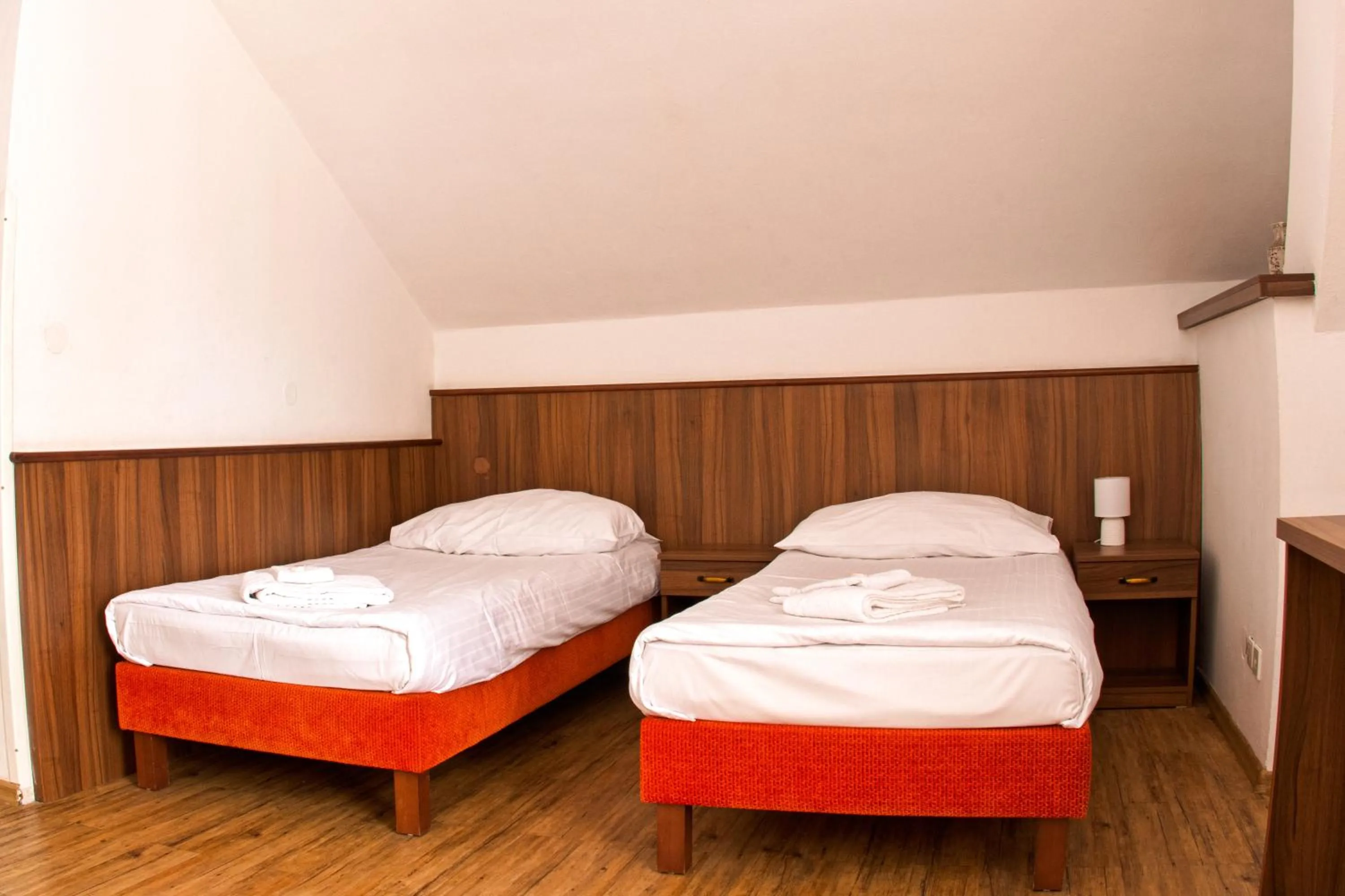 Bedroom, Bed in Hotel Kácov