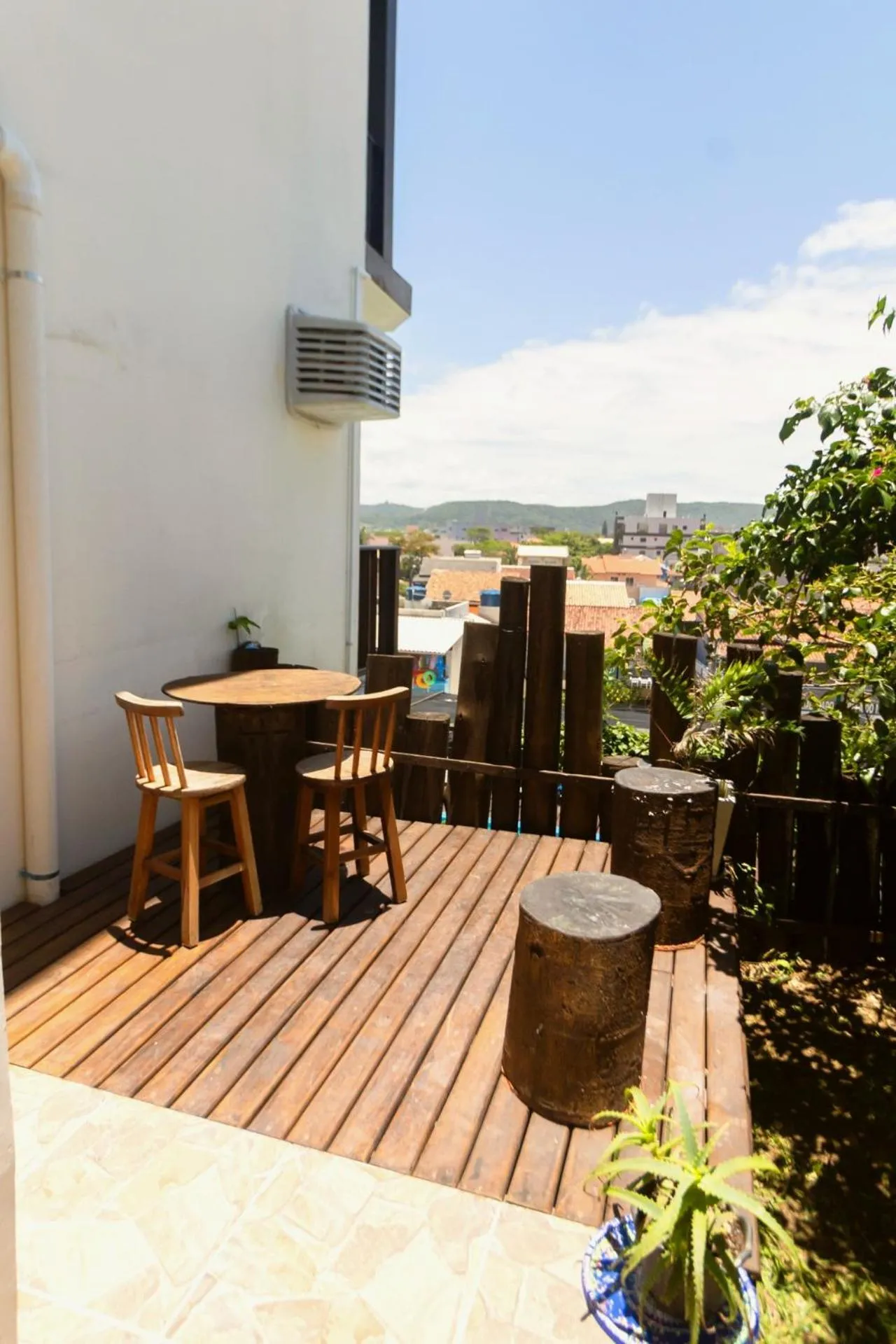 Patio in Pousada Al Mare