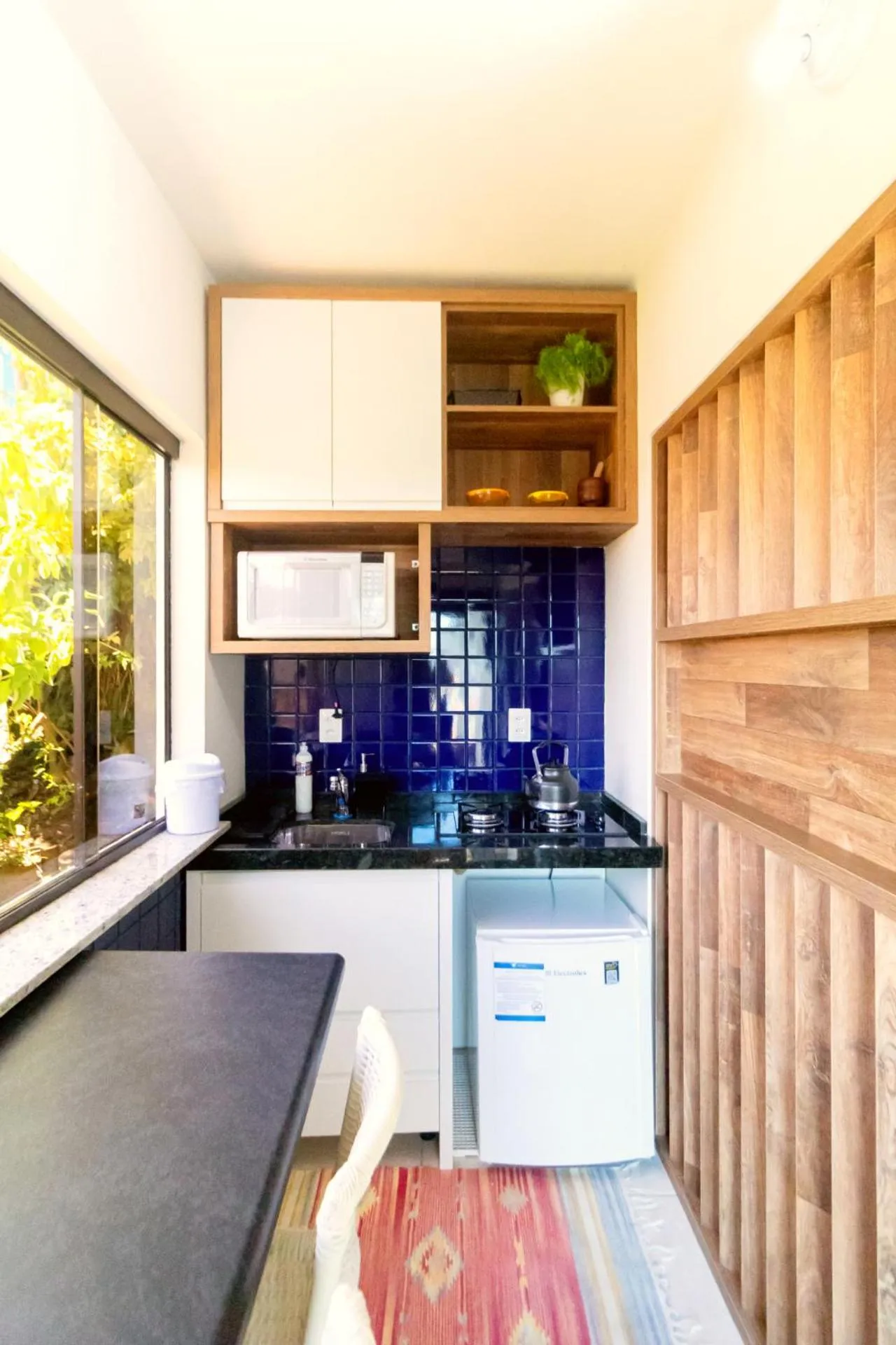 Kitchen or kitchenette in Pousada Al Mare