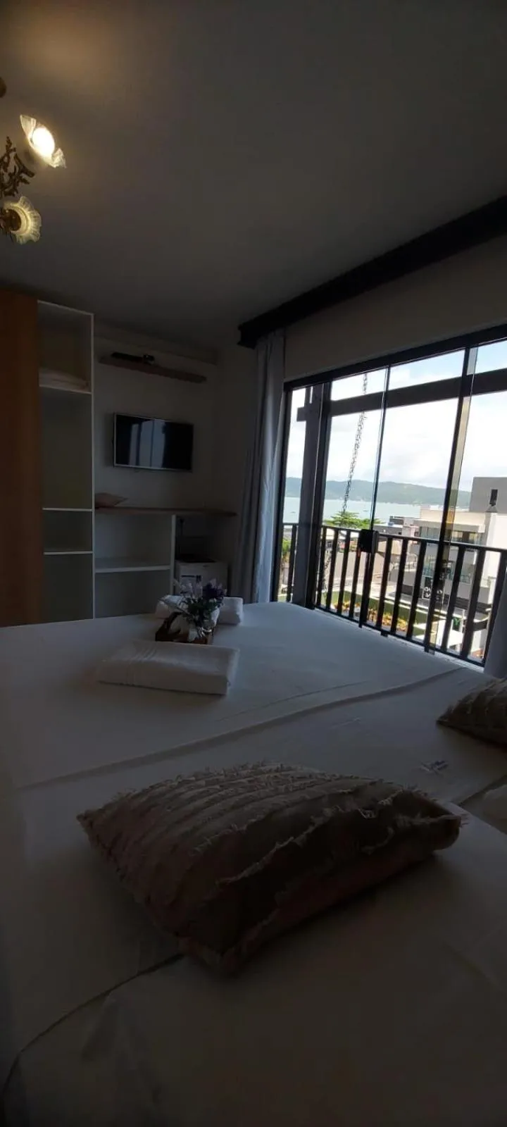 Bed in Pousada Al Mare