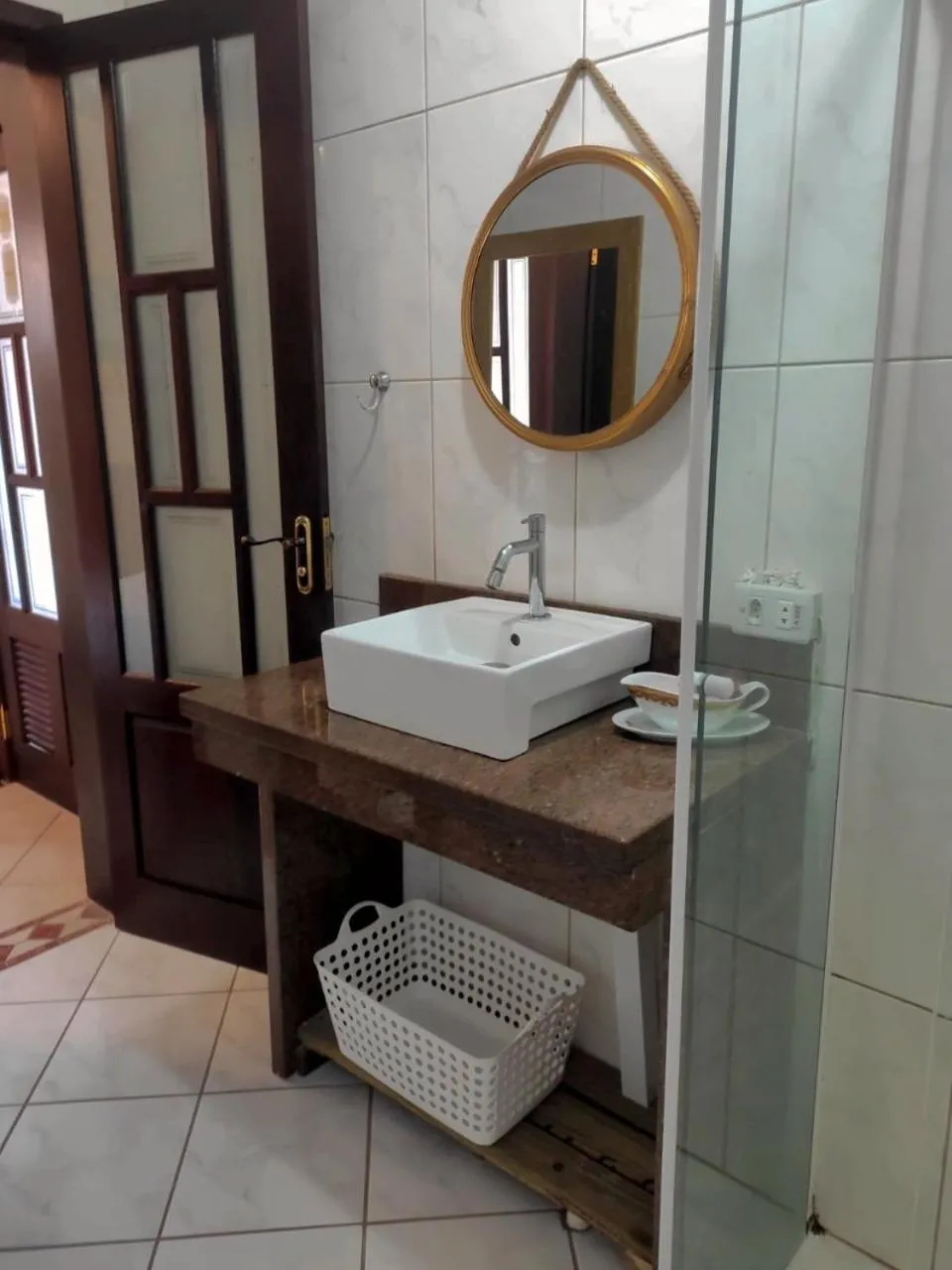 Bathroom in Pousada Al Mare