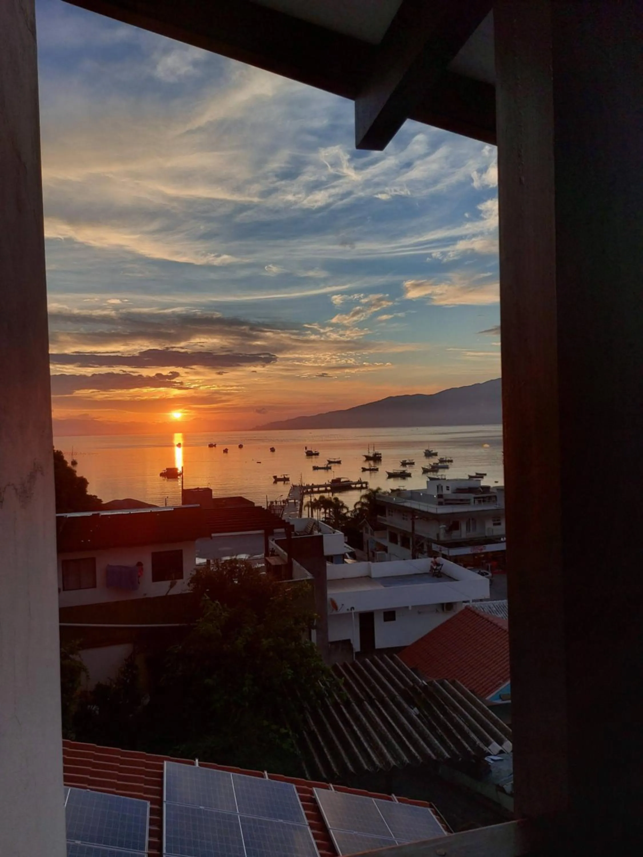 Sunset in Pousada Al Mare