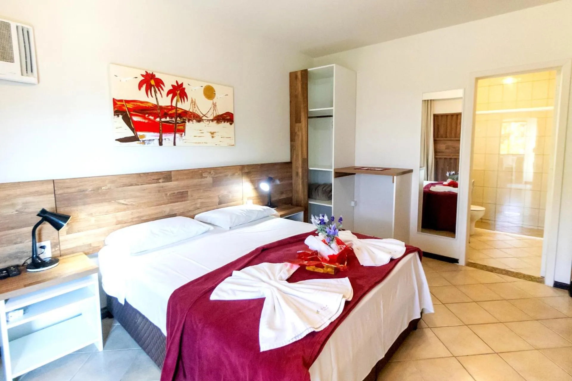 Bedroom, Bed in Pousada Al Mare