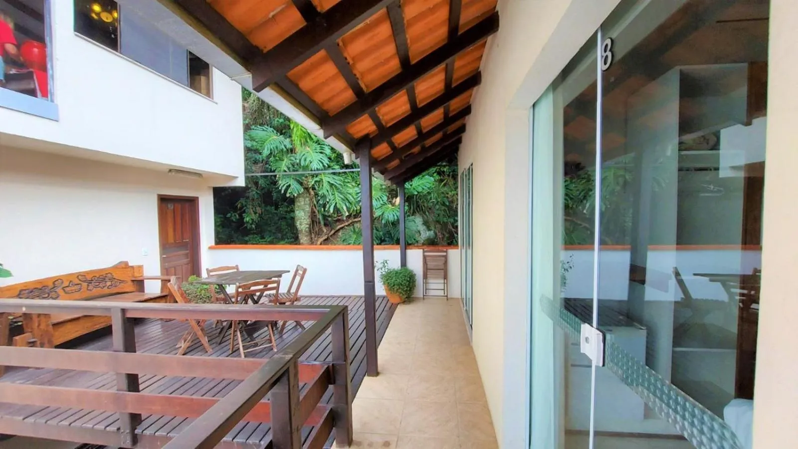 Balcony/Terrace in Pousada Al Mare