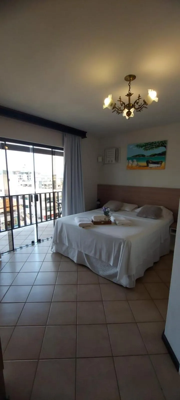 Bed in Pousada Al Mare