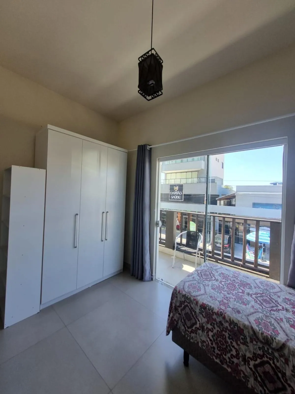 Balcony/Terrace, Bed in Pousada Al Mare