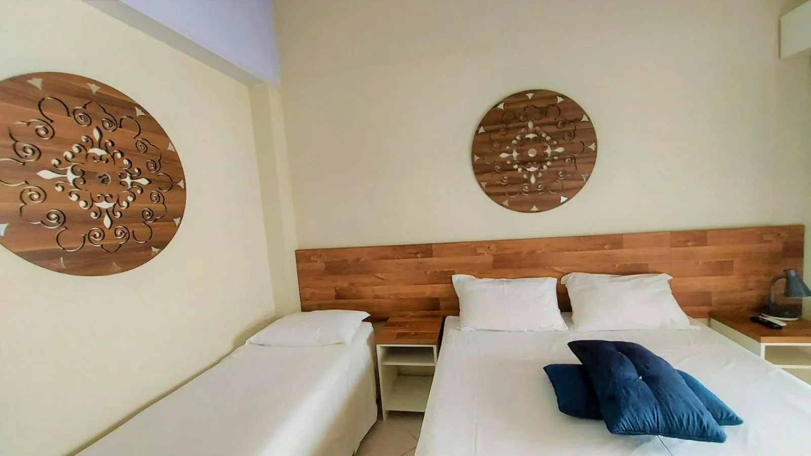 Bed in Pousada Al Mare