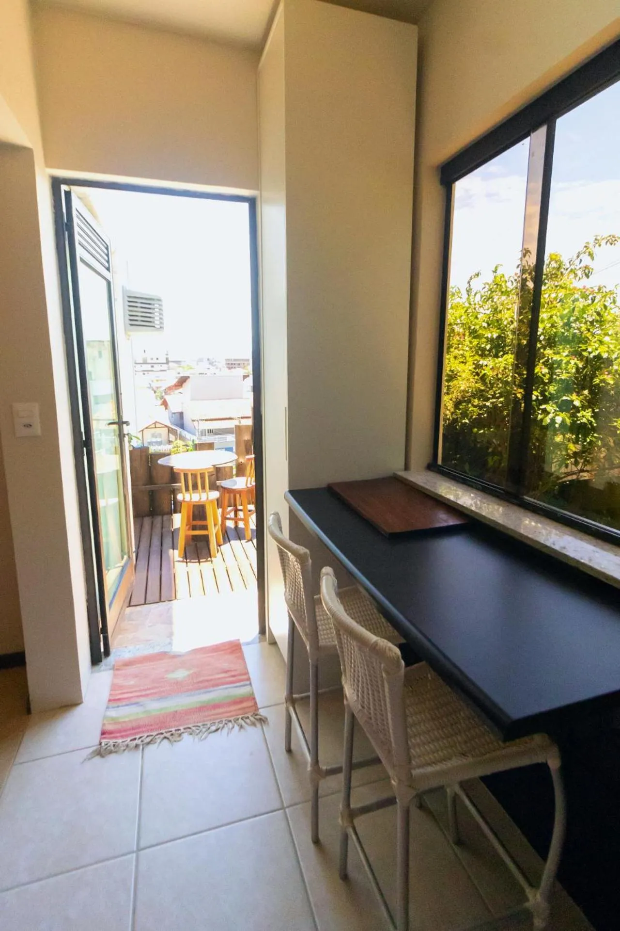 Kitchen or kitchenette in Pousada Al Mare