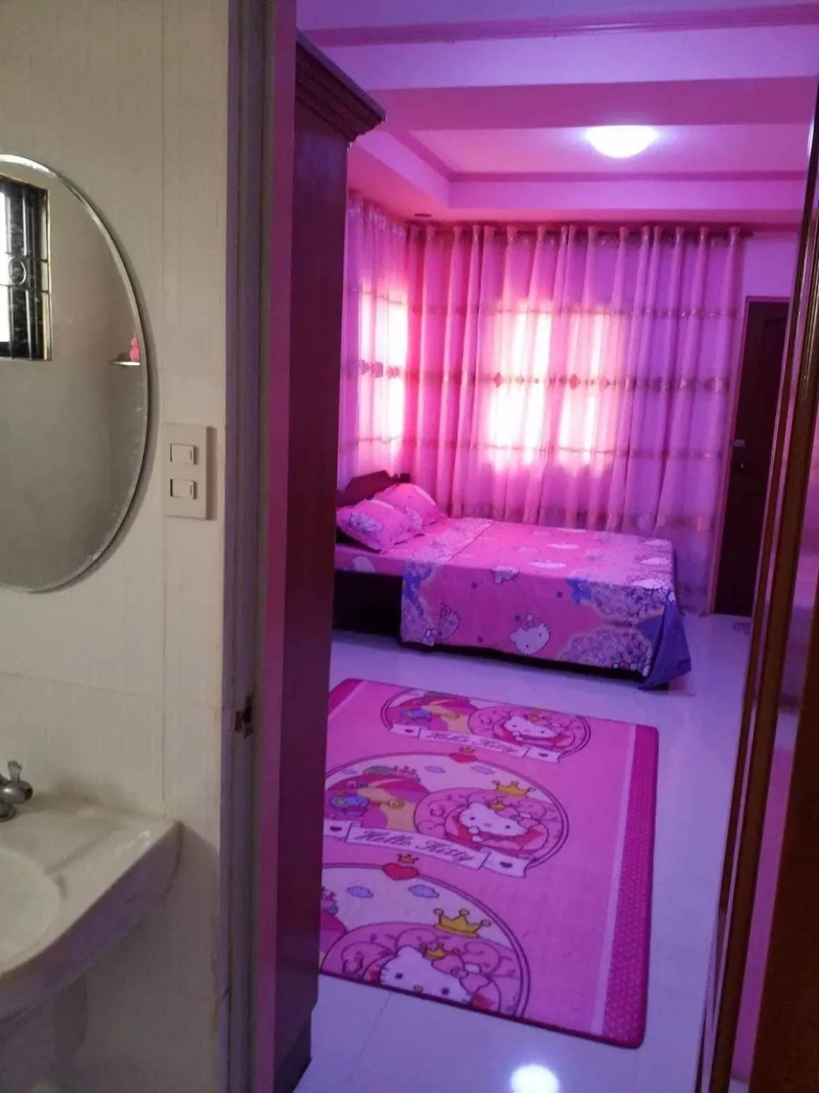 Bed in Mary Chiang Baguio Transient House