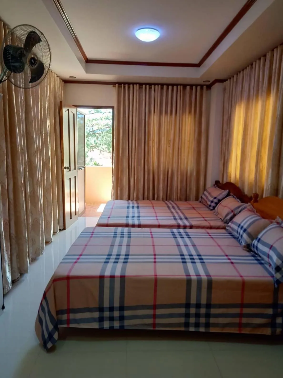 Bed in Mary Chiang Baguio Transient House