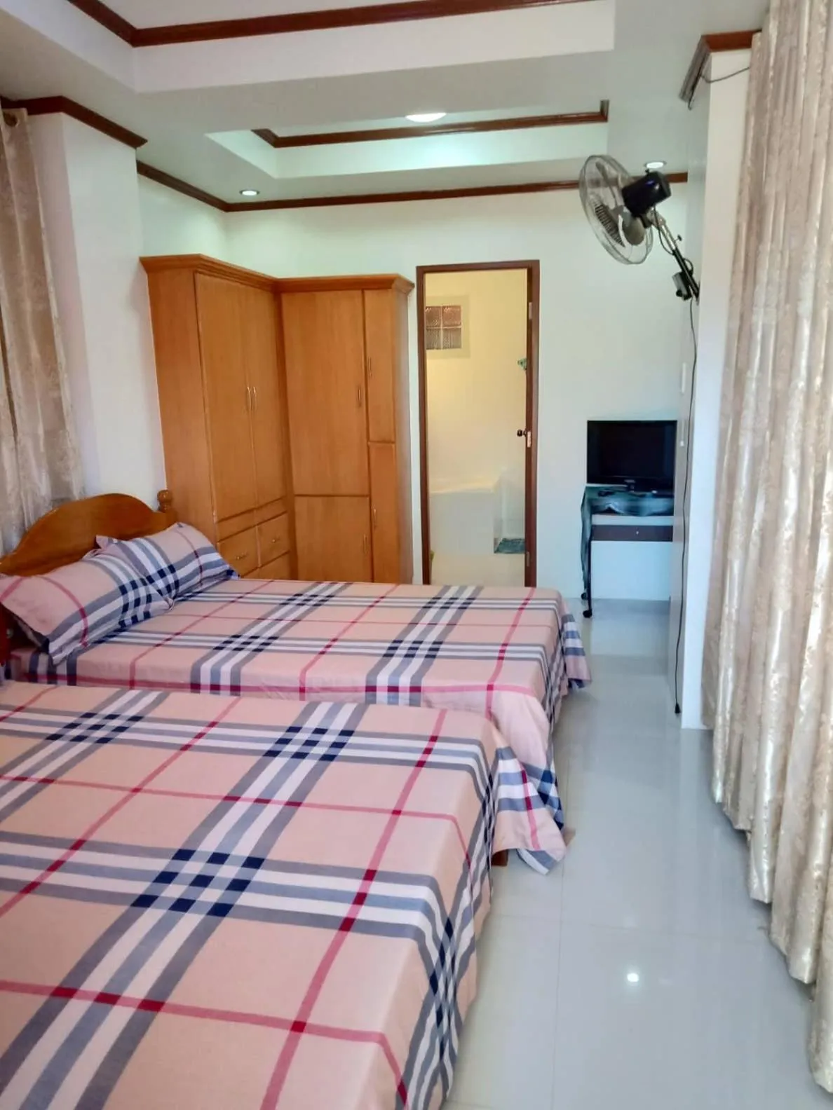 Bed in Mary Chiang Baguio Transient House