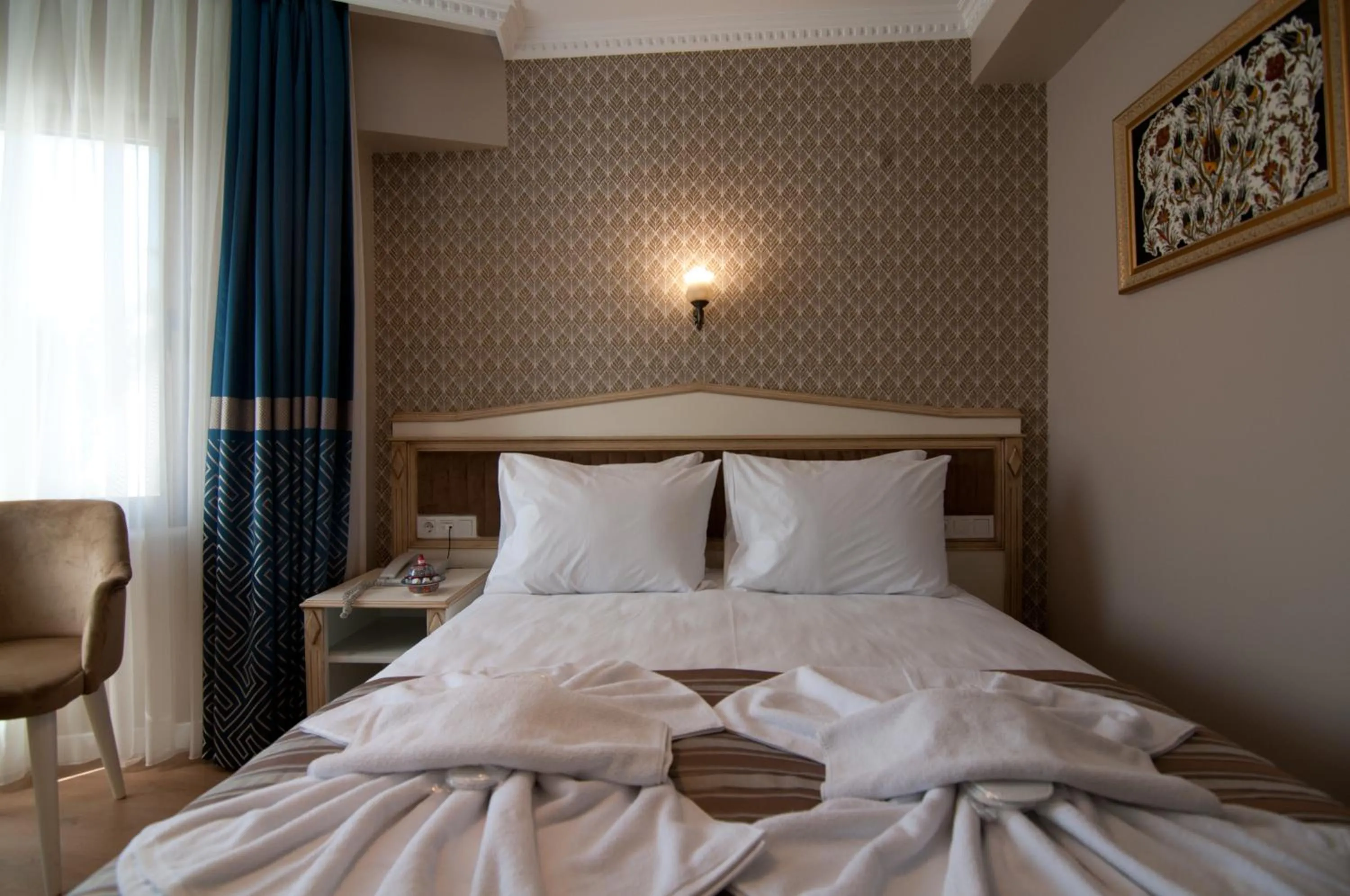 Bed in Mevlana Hotel