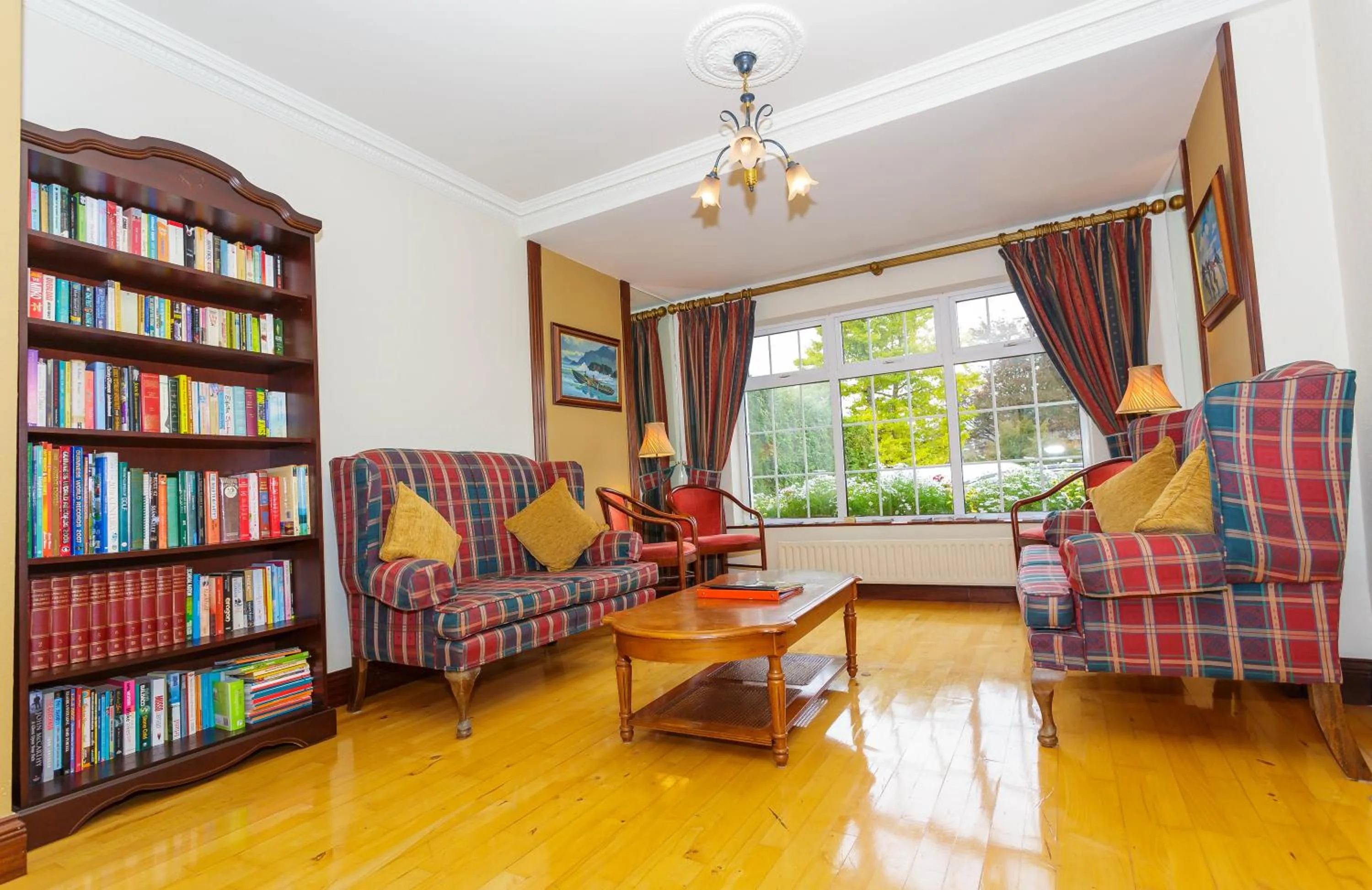 Living room in Ashville House
