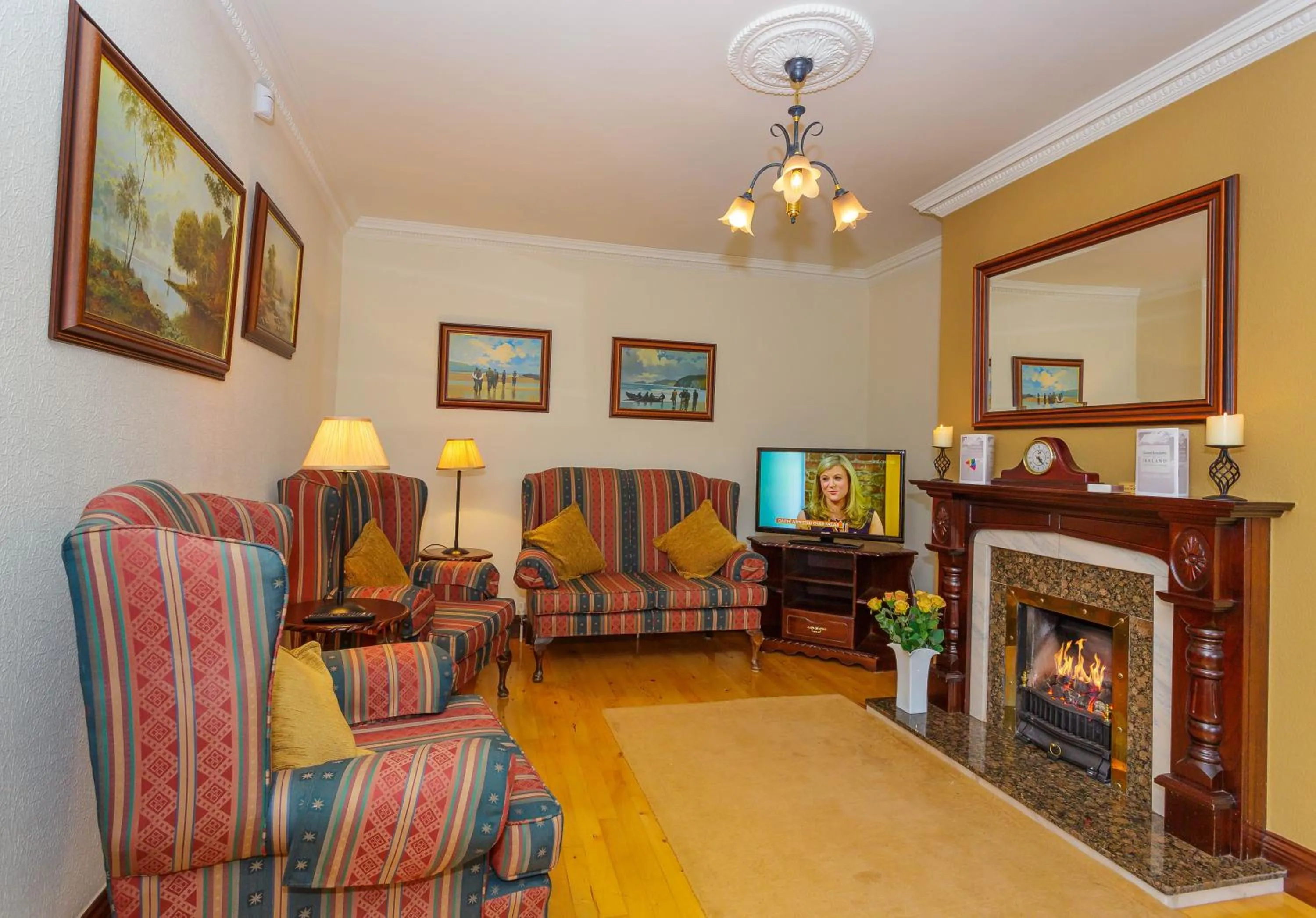 Living room in Ashville House