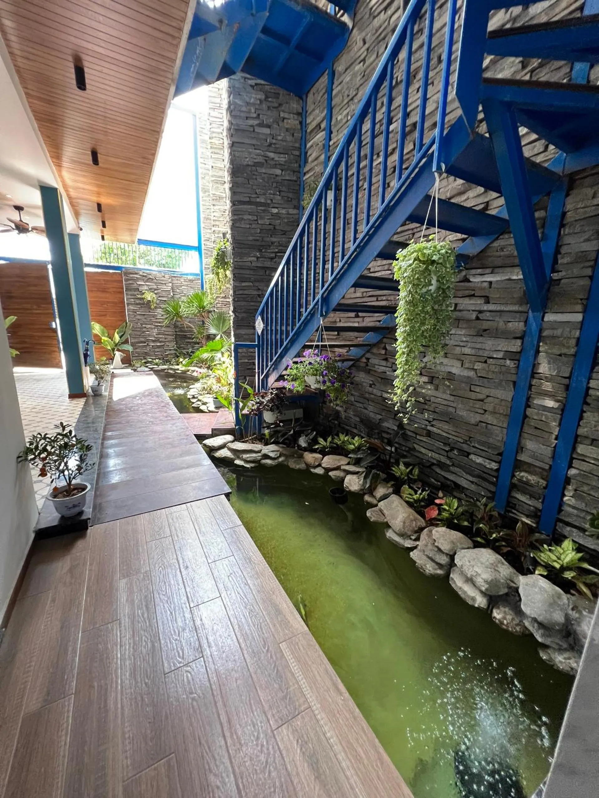 Patio in Cani Beach House