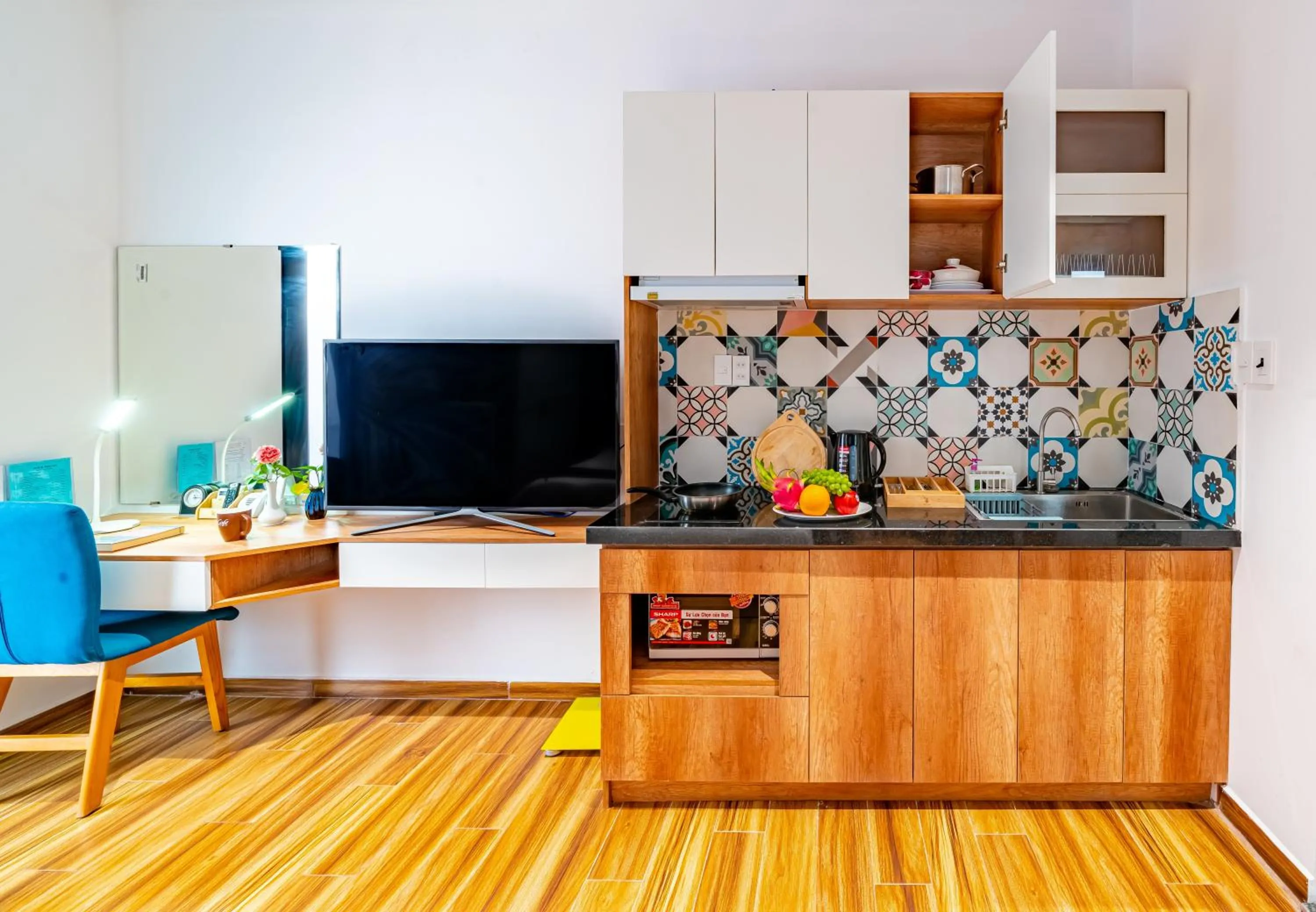 Kitchen or kitchenette in Cani Beach House