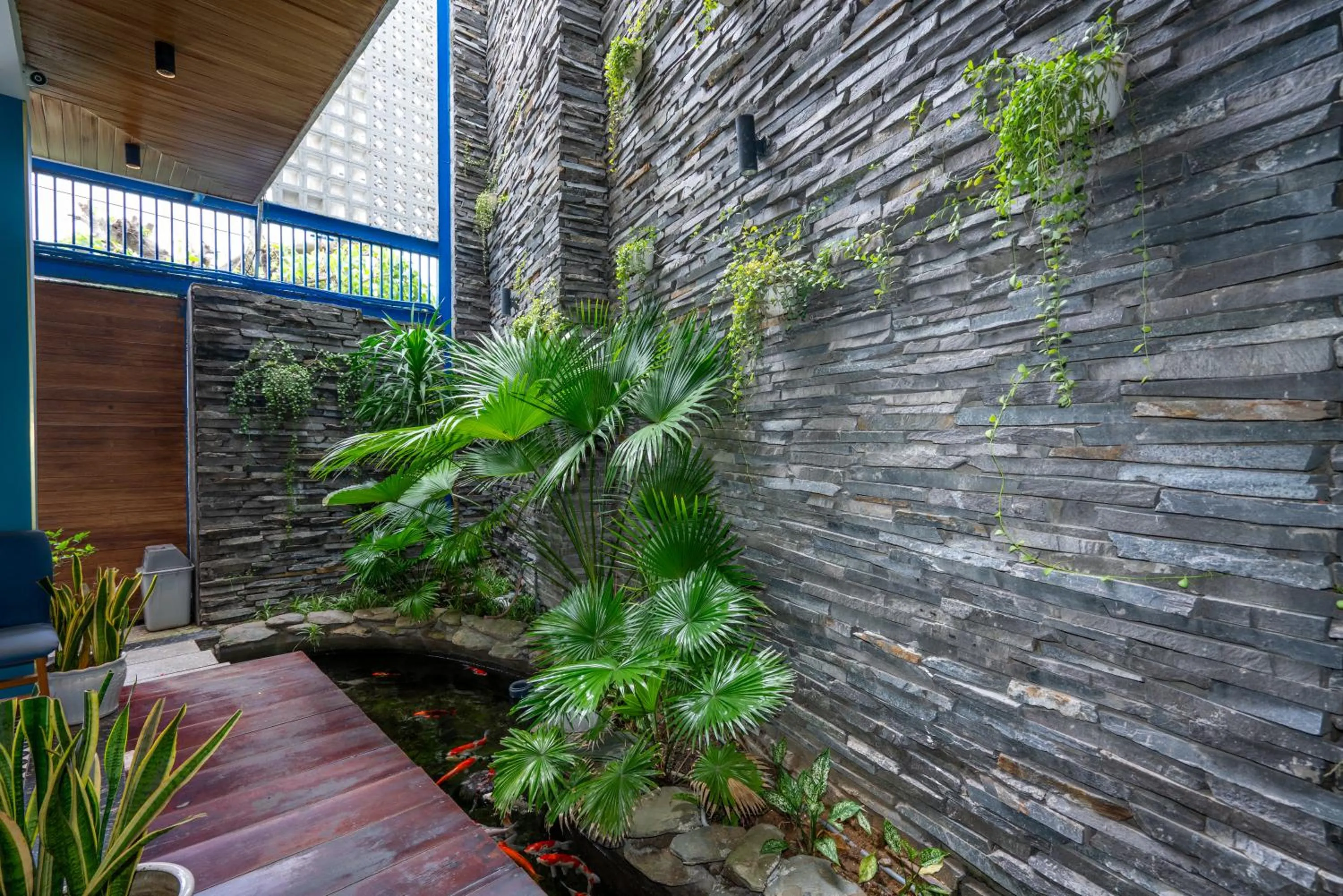 Patio in Cani Beach House