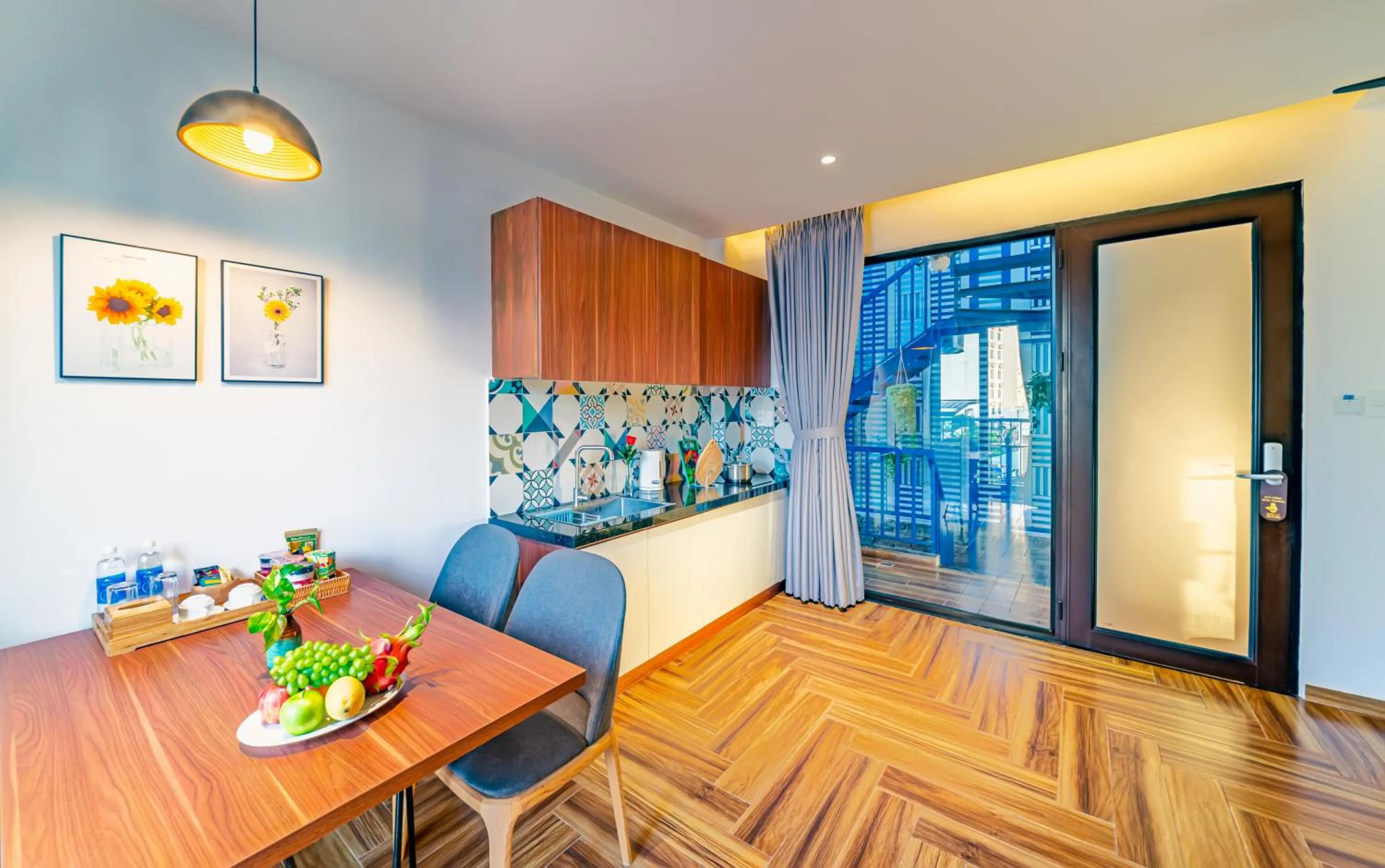 Dining area in Cani Beach House