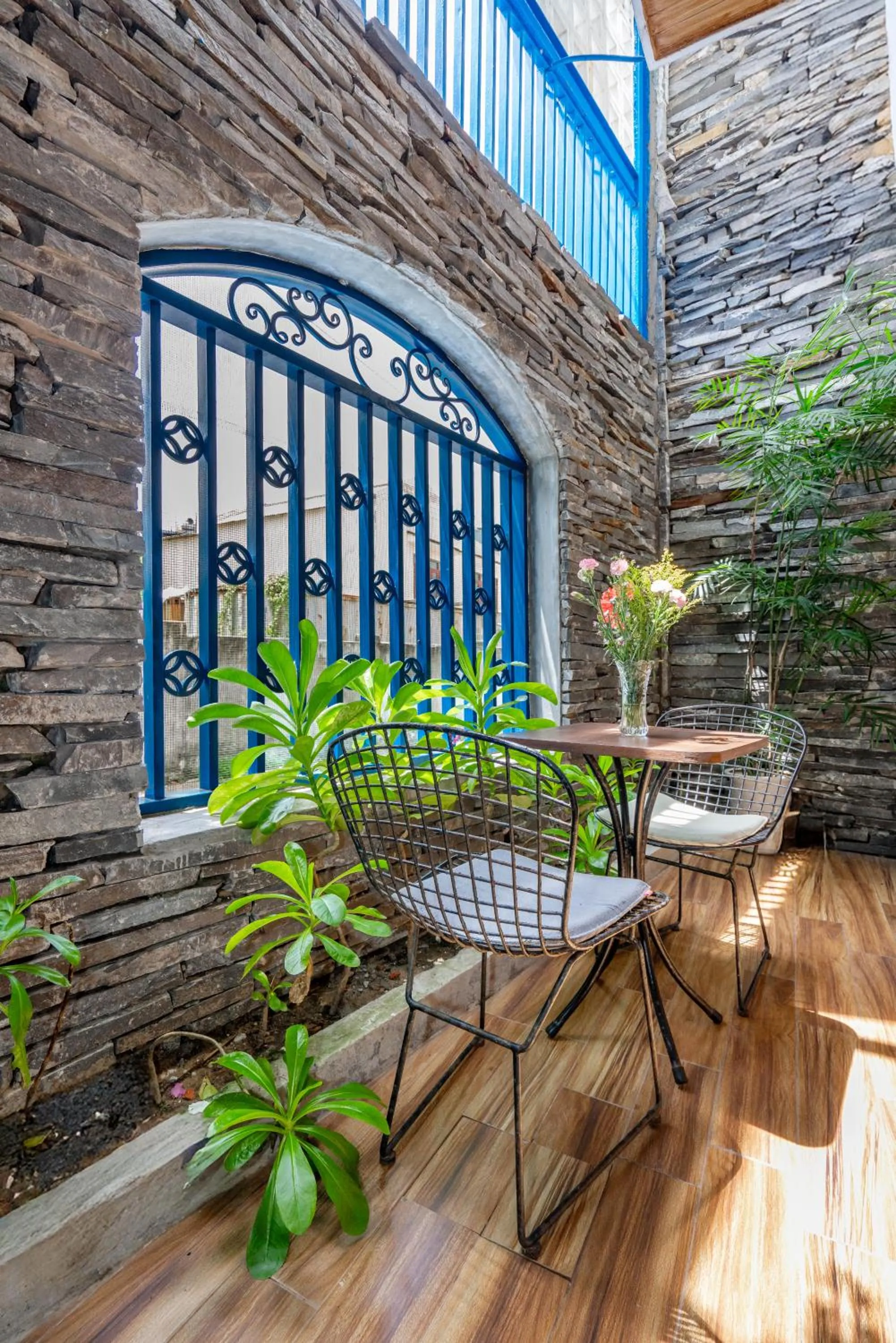 Patio in Cani Beach House