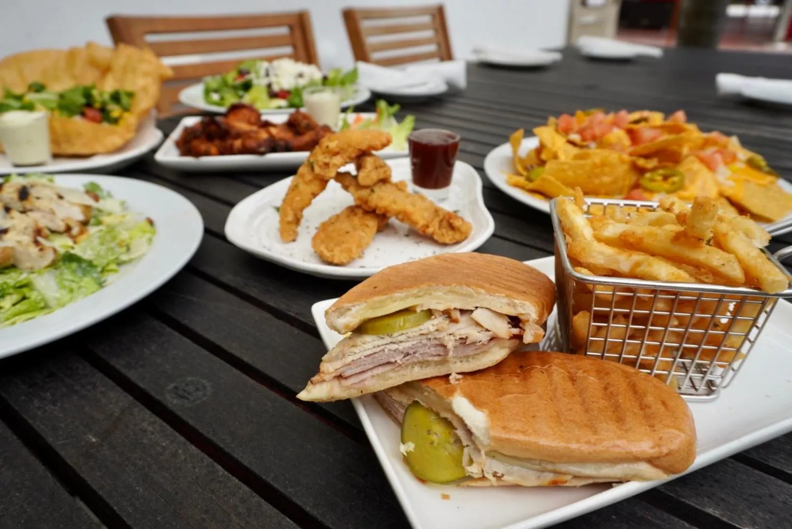 Food and drinks in The Fairwind Hotel