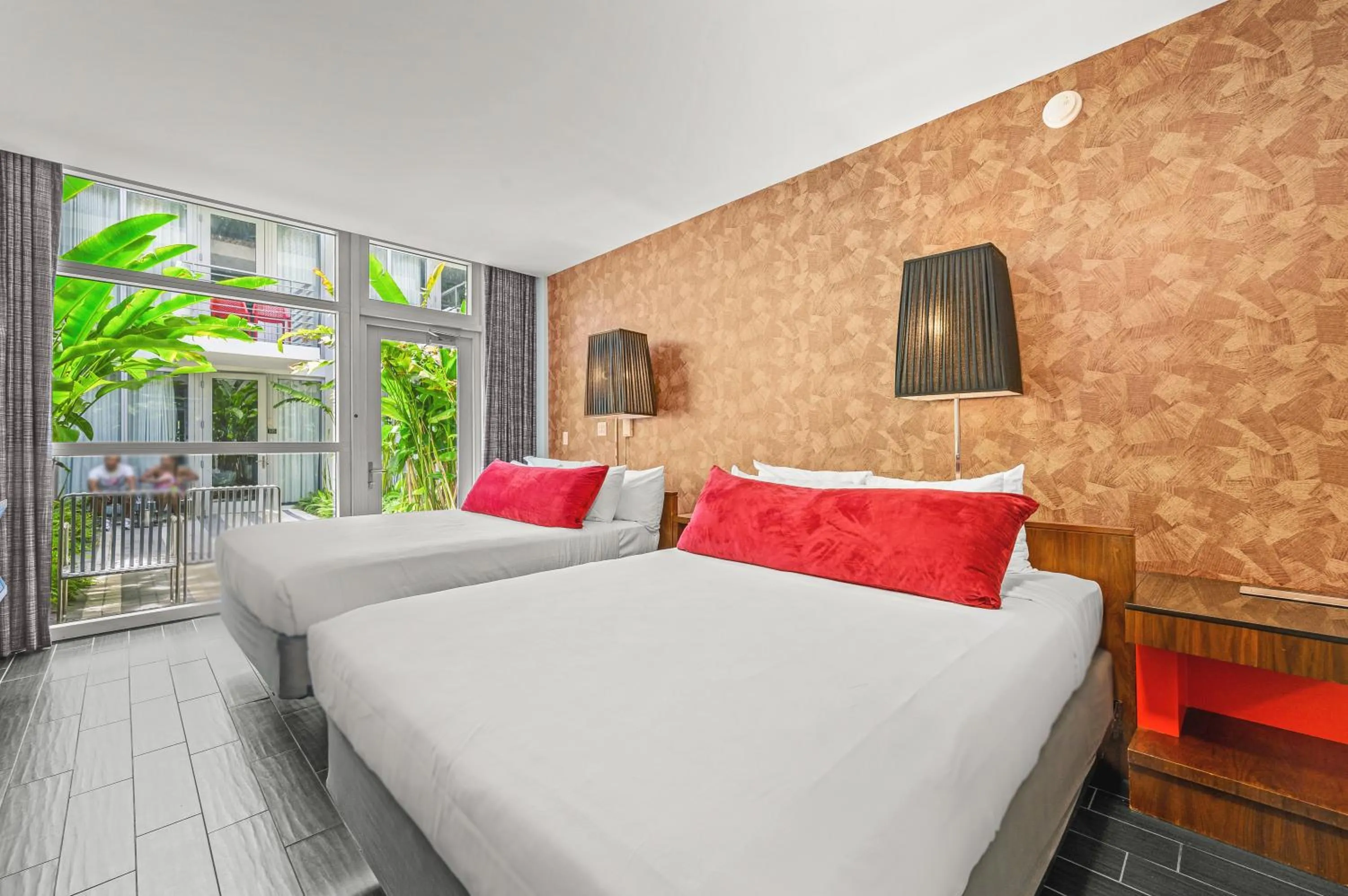 Bed in The Fairwind Hotel