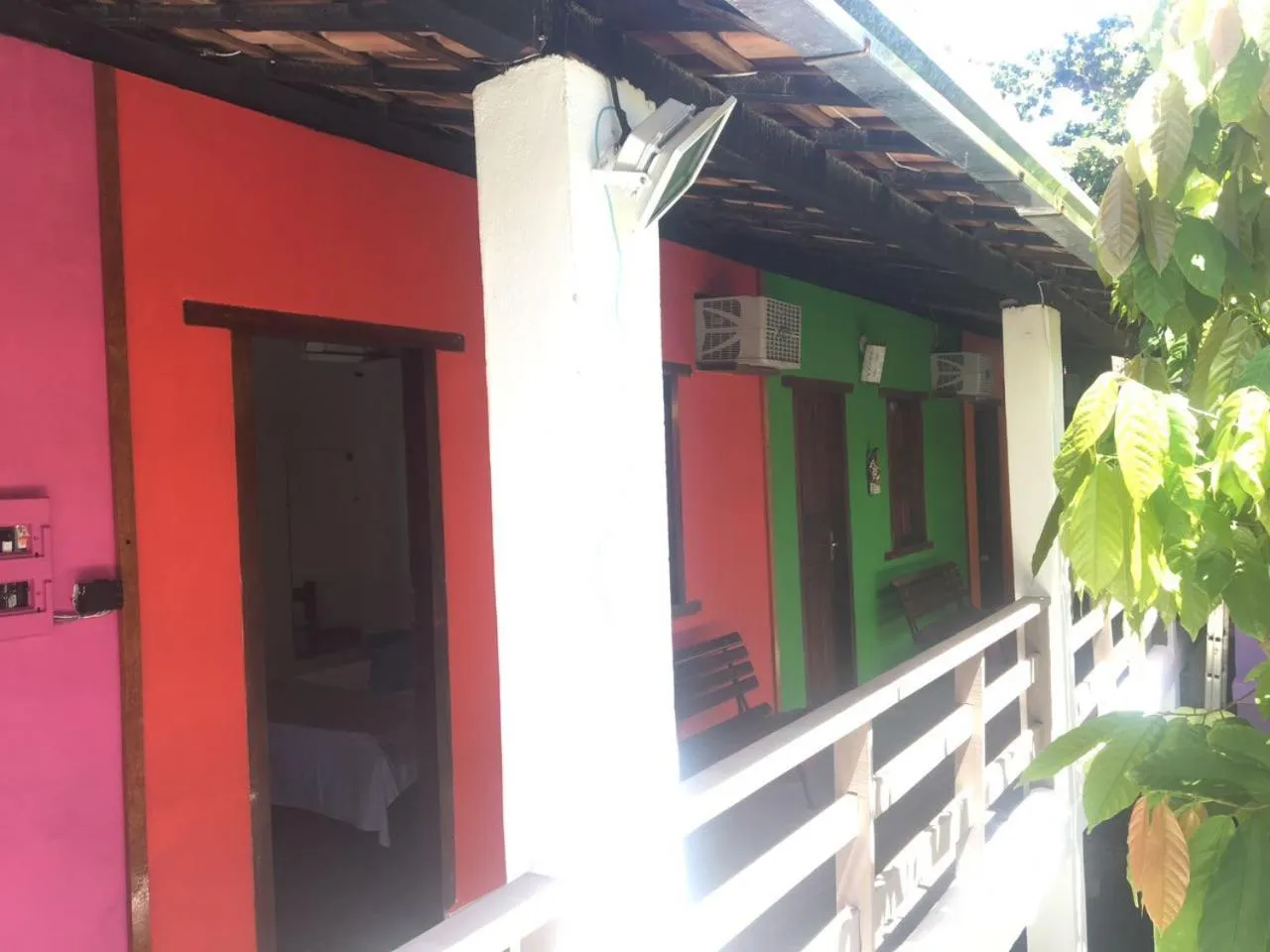 Balcony/Terrace in Pousada do Cacau