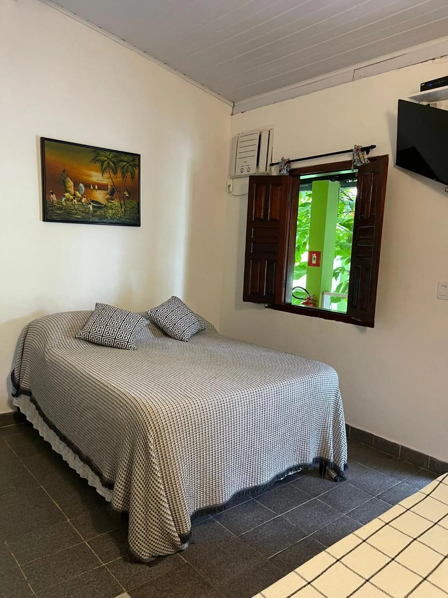 Bed in Pousada do Cacau