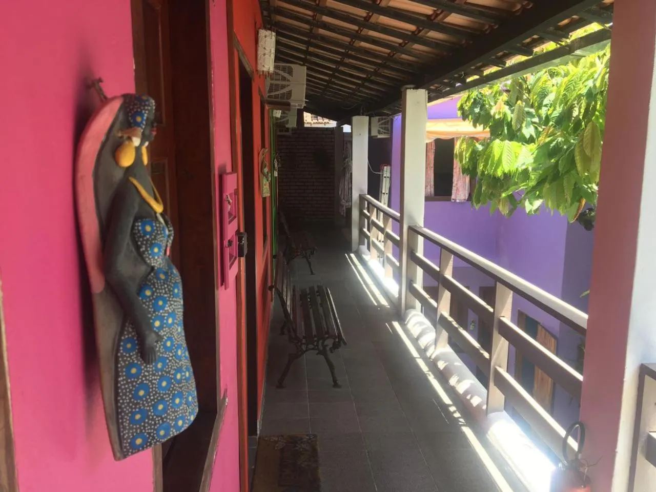 Balcony/Terrace in Pousada do Cacau