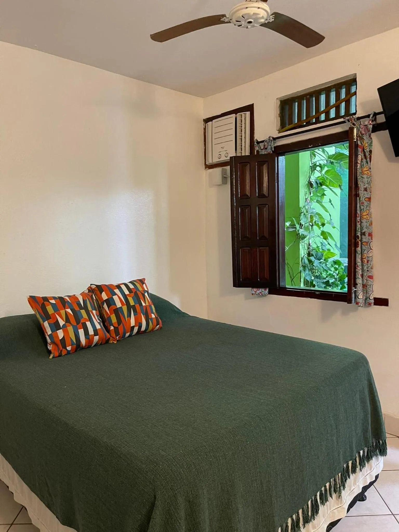 Bed in Pousada do Cacau