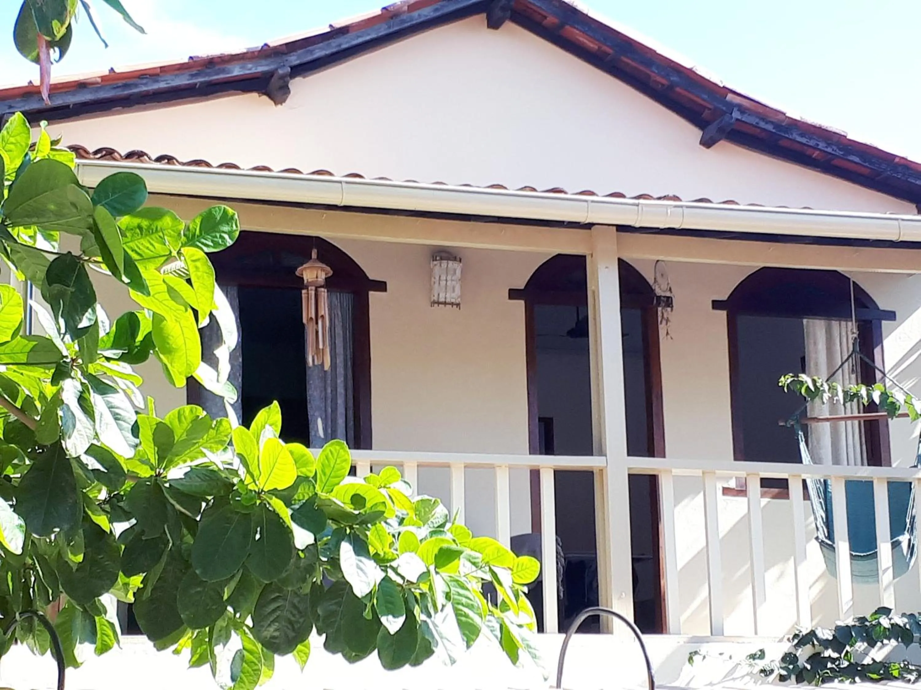 Balcony/Terrace in Pousada do Cacau