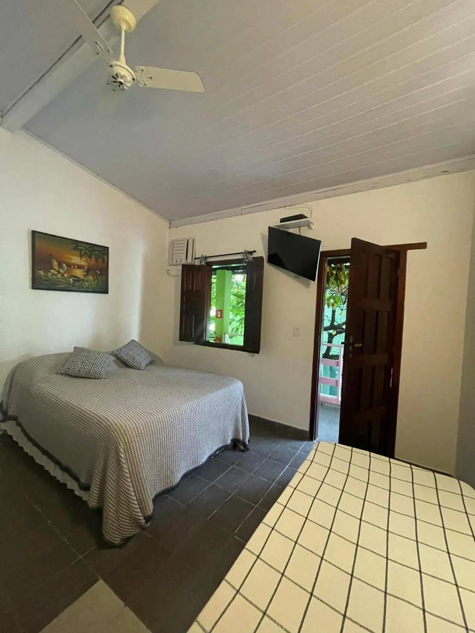 Bed in Pousada do Cacau