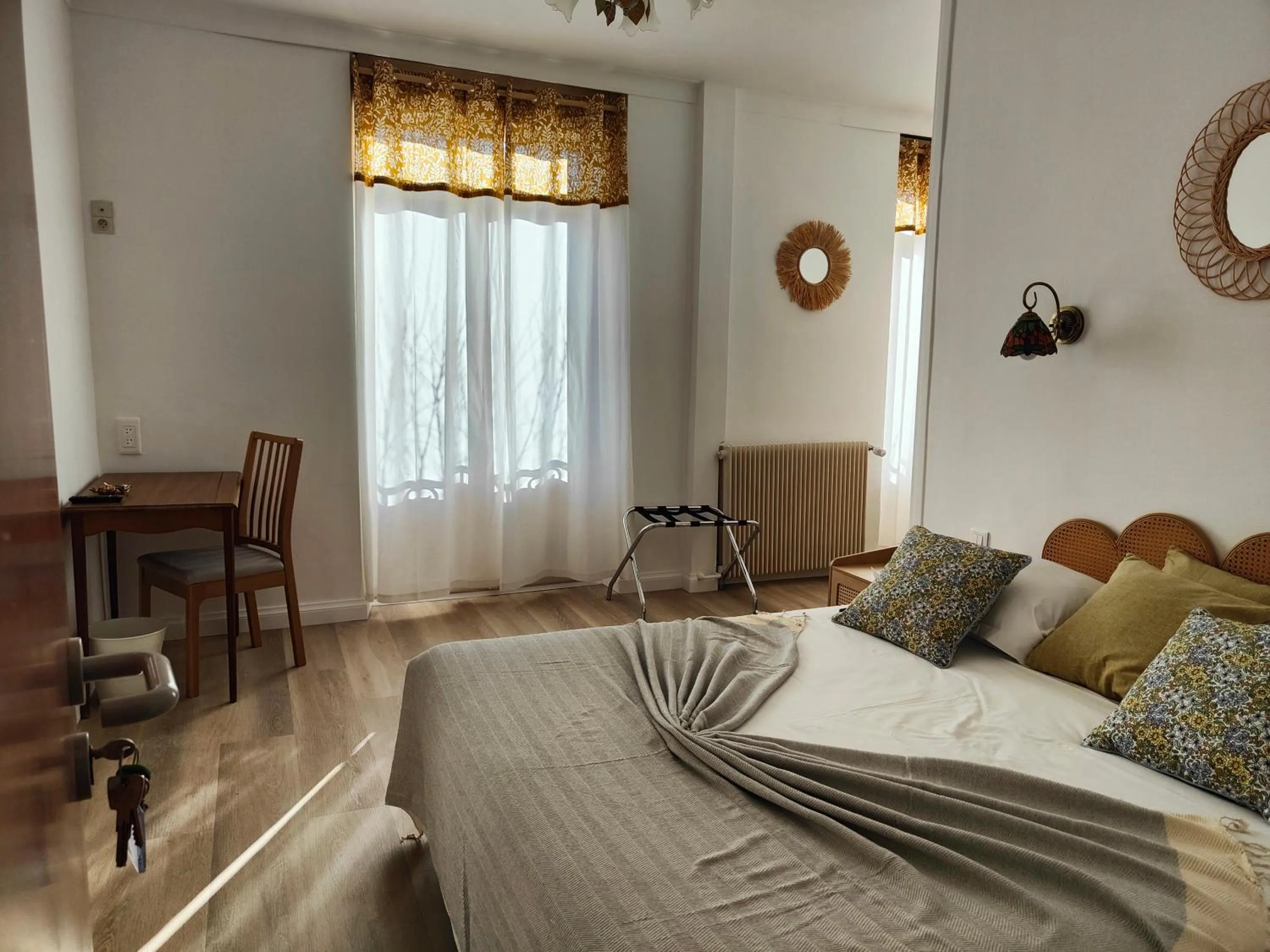 Bed in Hotel Au Val Doré