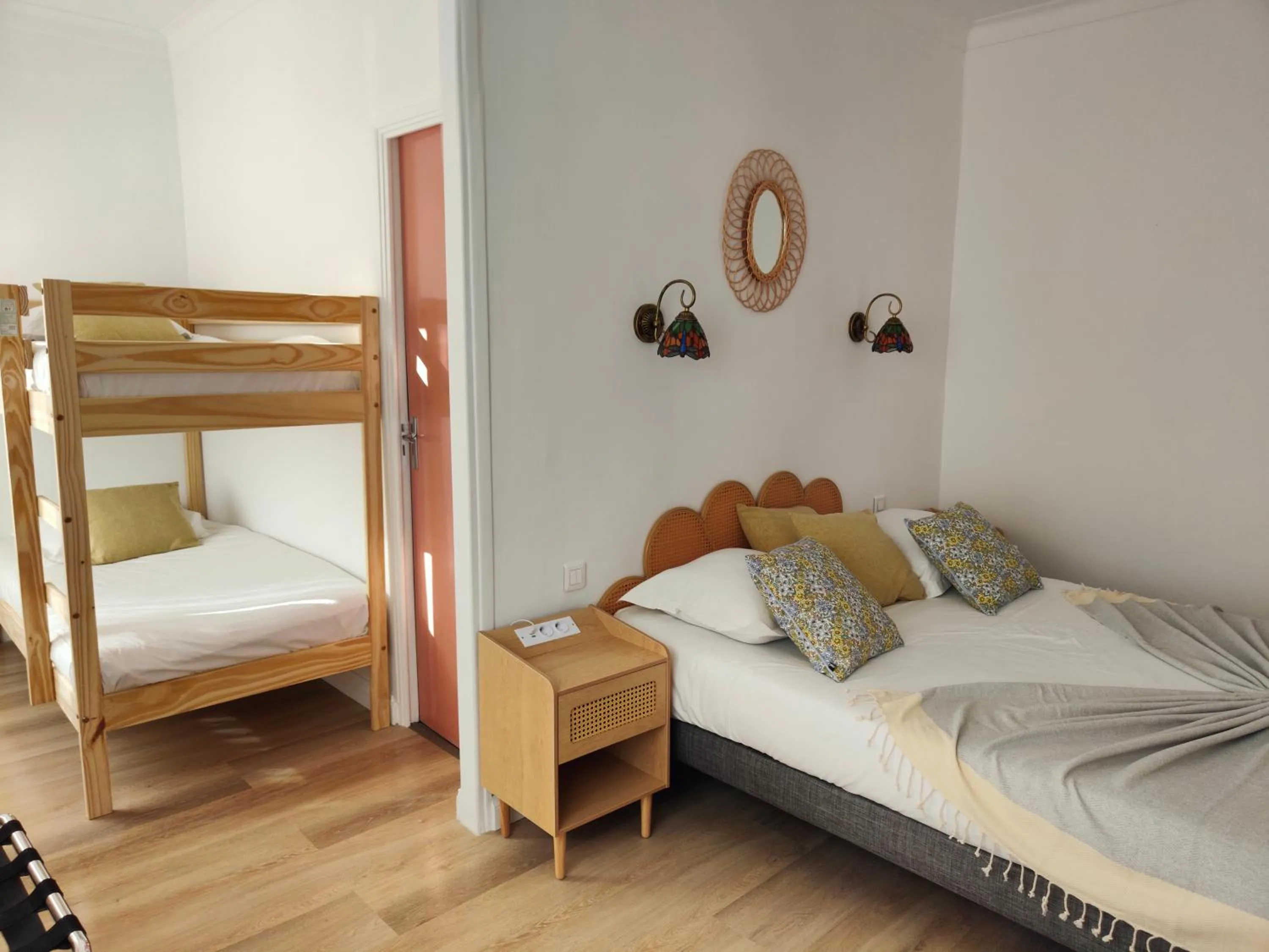 Bed in Hotel Au Val Doré