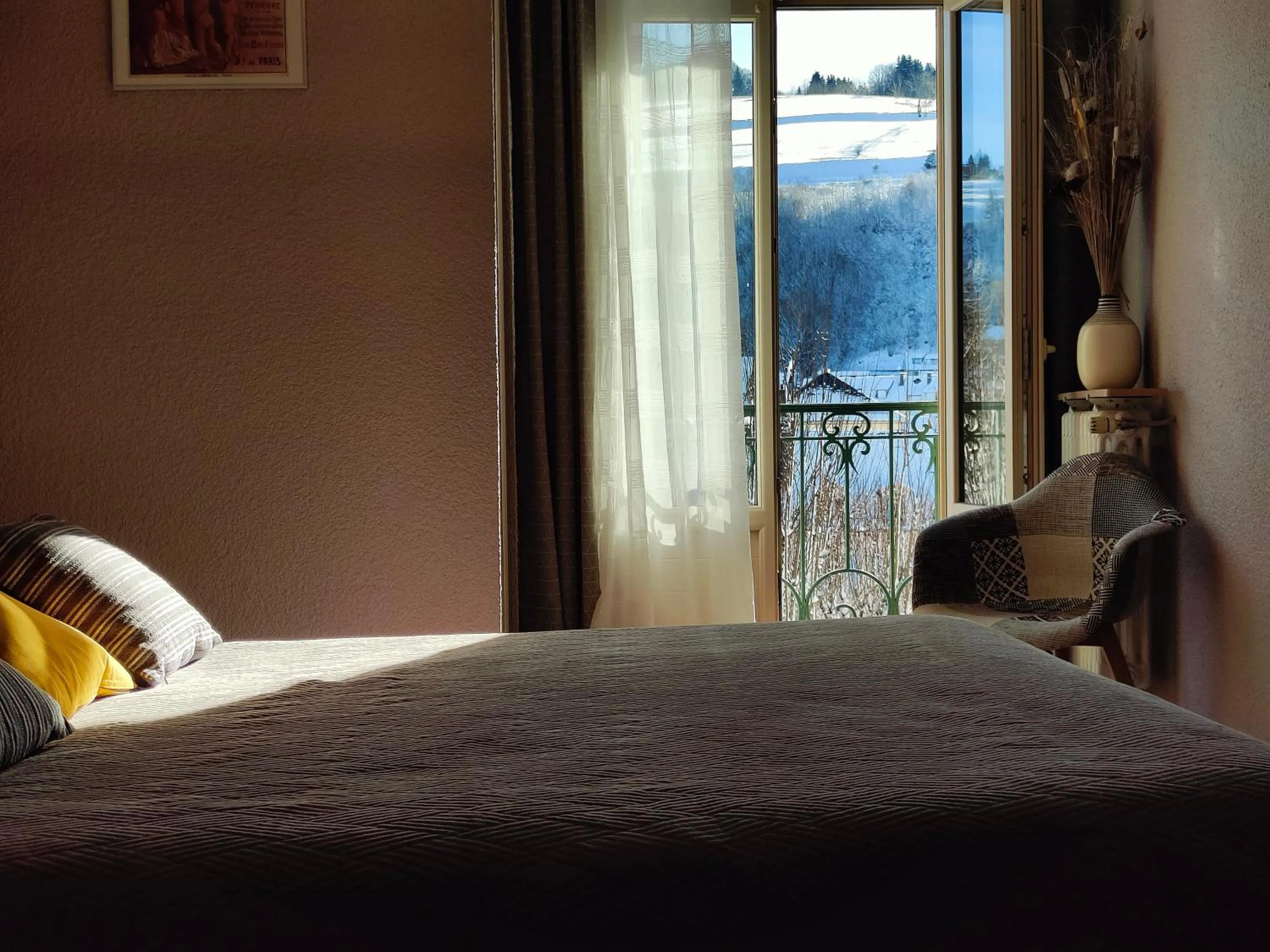 Bed in Hotel Au Val Doré