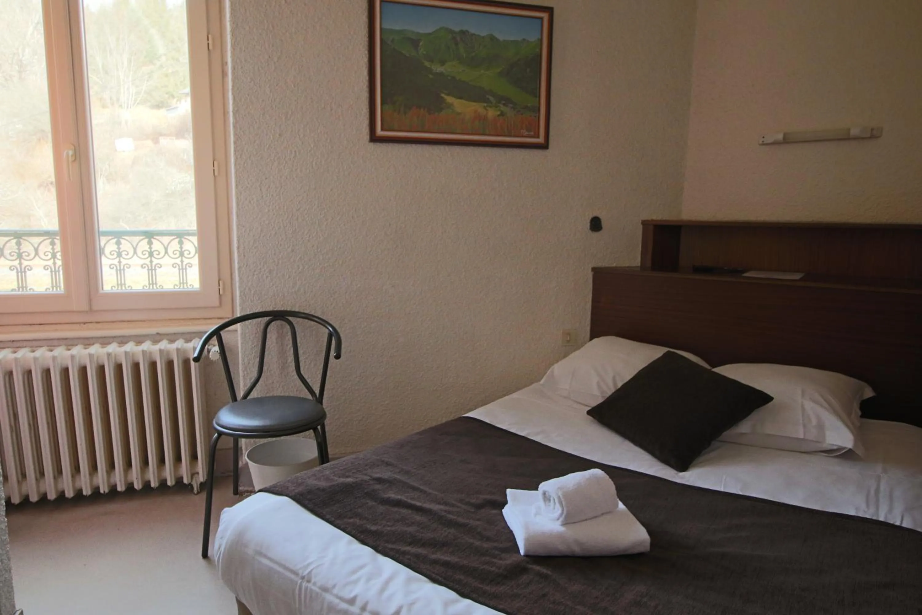 Bed in Hotel Au Val Doré