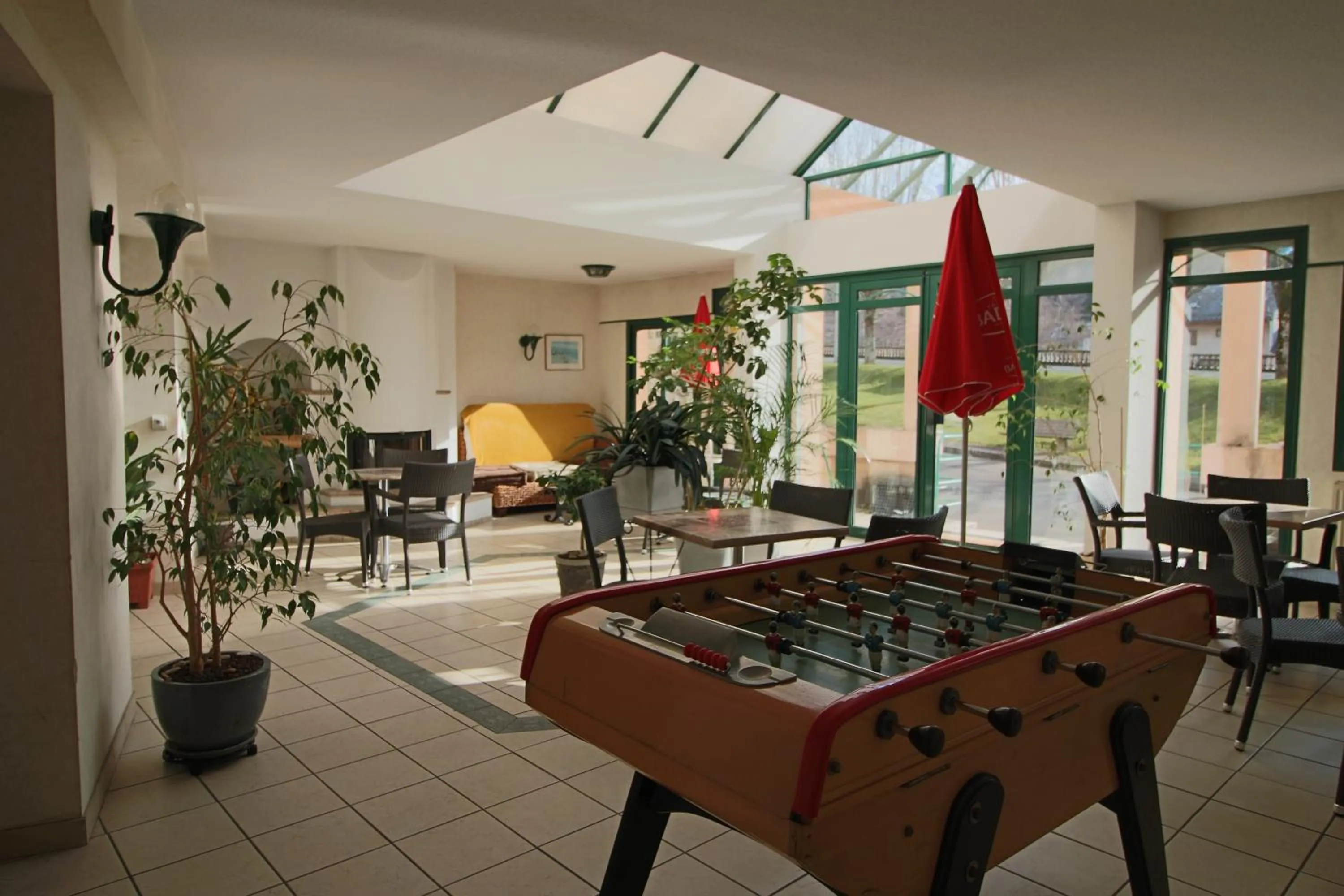 Game Room in Hotel Au Val Doré