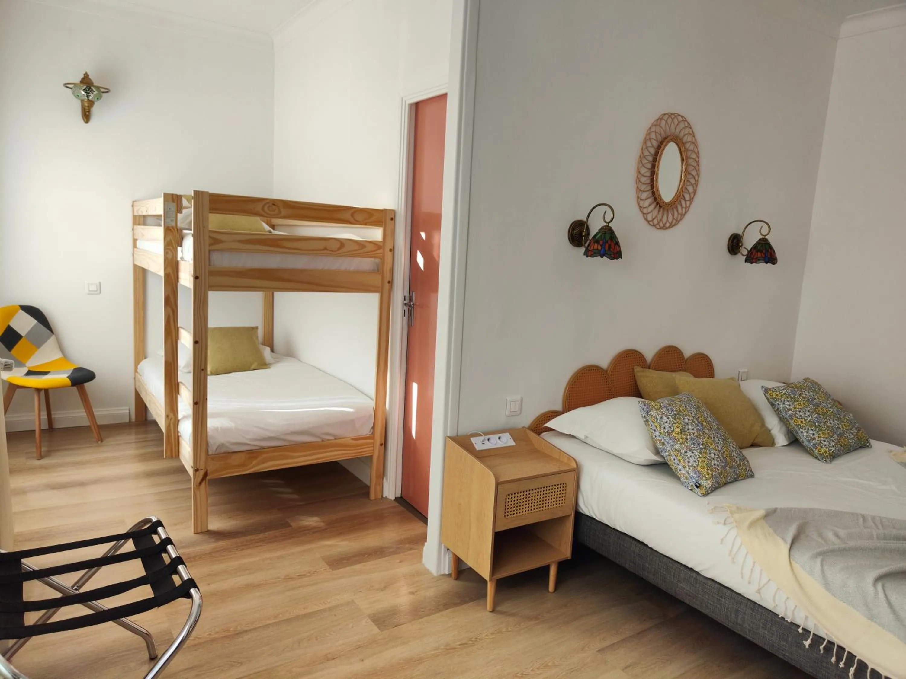 Bed in Hotel Au Val Doré