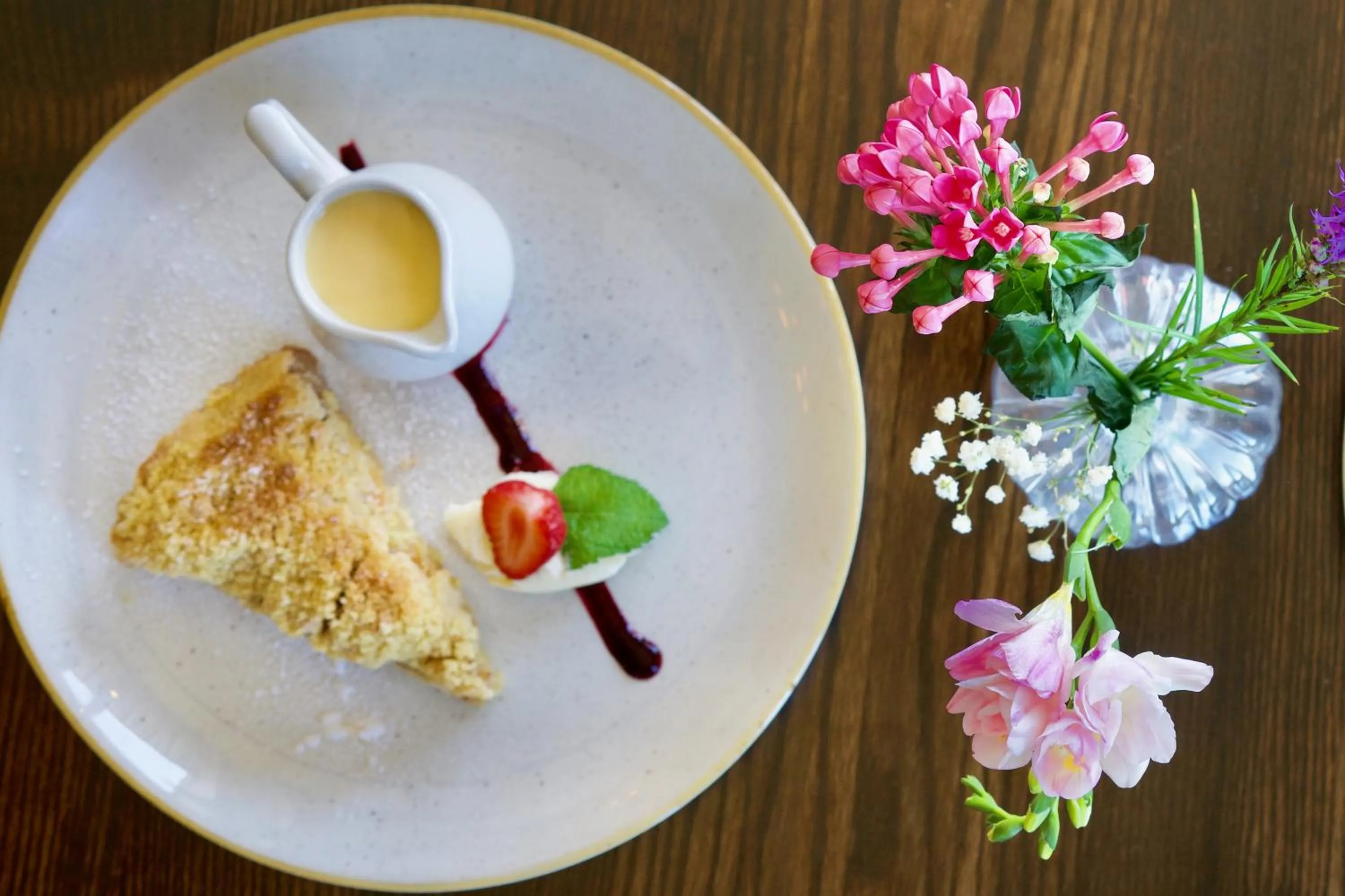Food close-up in Pyes Mill Hotel Conder Green