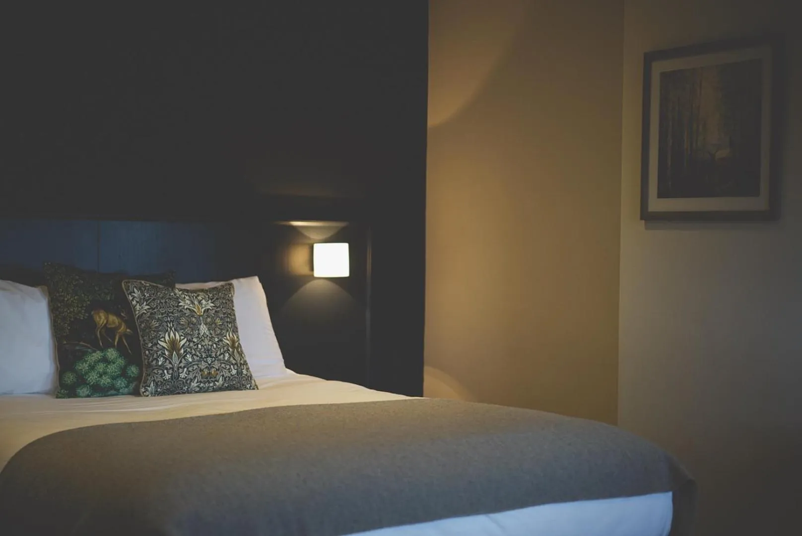 Bedroom, Bed in Pyes Mill Hotel Conder Green