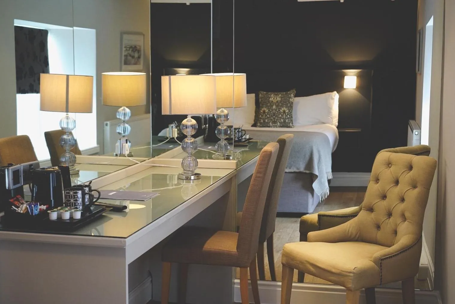 Bedroom in Pyes Mill Hotel Conder Green