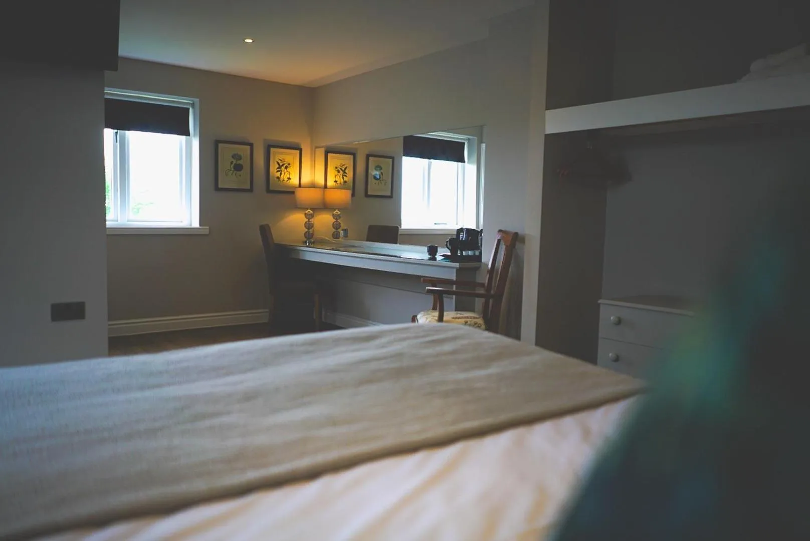 Bedroom, Bed in Pyes Mill Hotel Conder Green