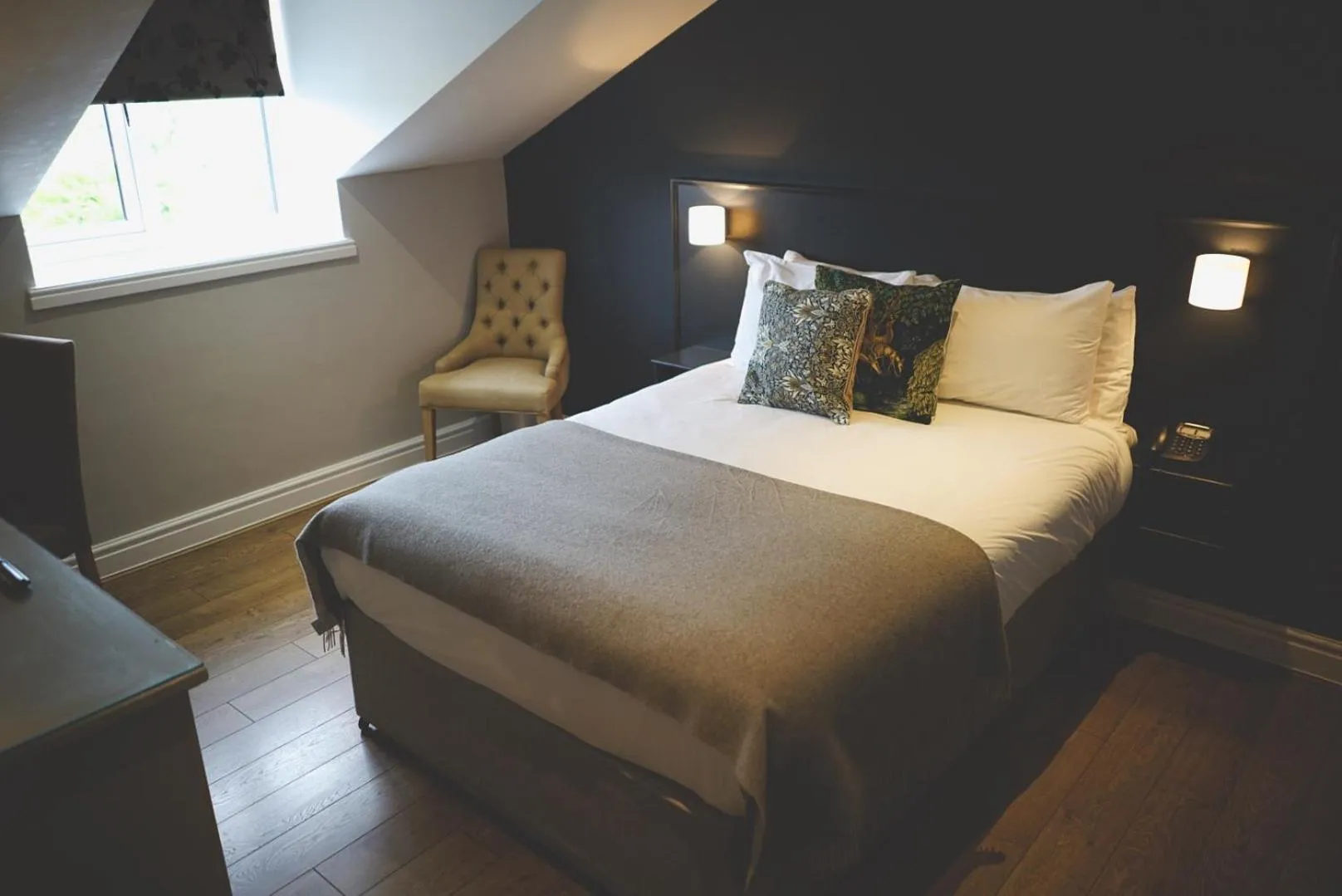 Bedroom, Bed in Pyes Mill Hotel Conder Green
