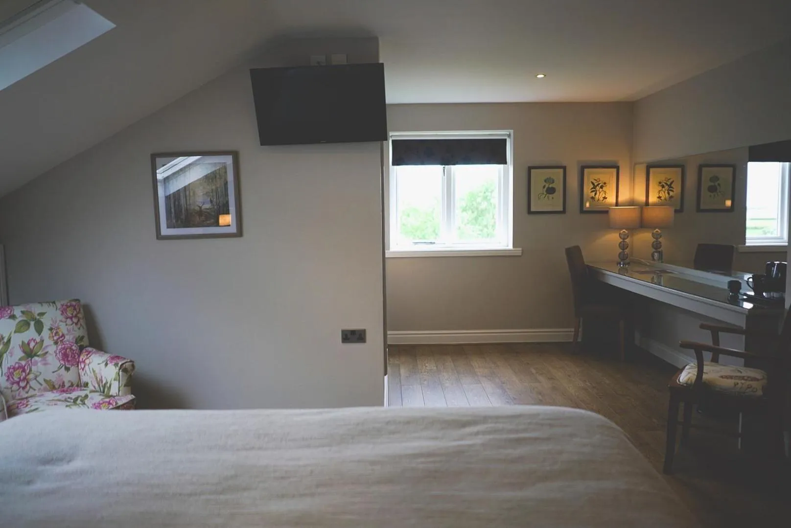 Bedroom, Bed in Pyes Mill Hotel Conder Green