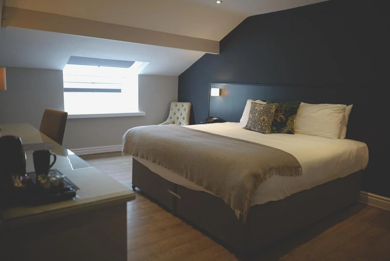 Bedroom, Bed in Pyes Mill Hotel Conder Green