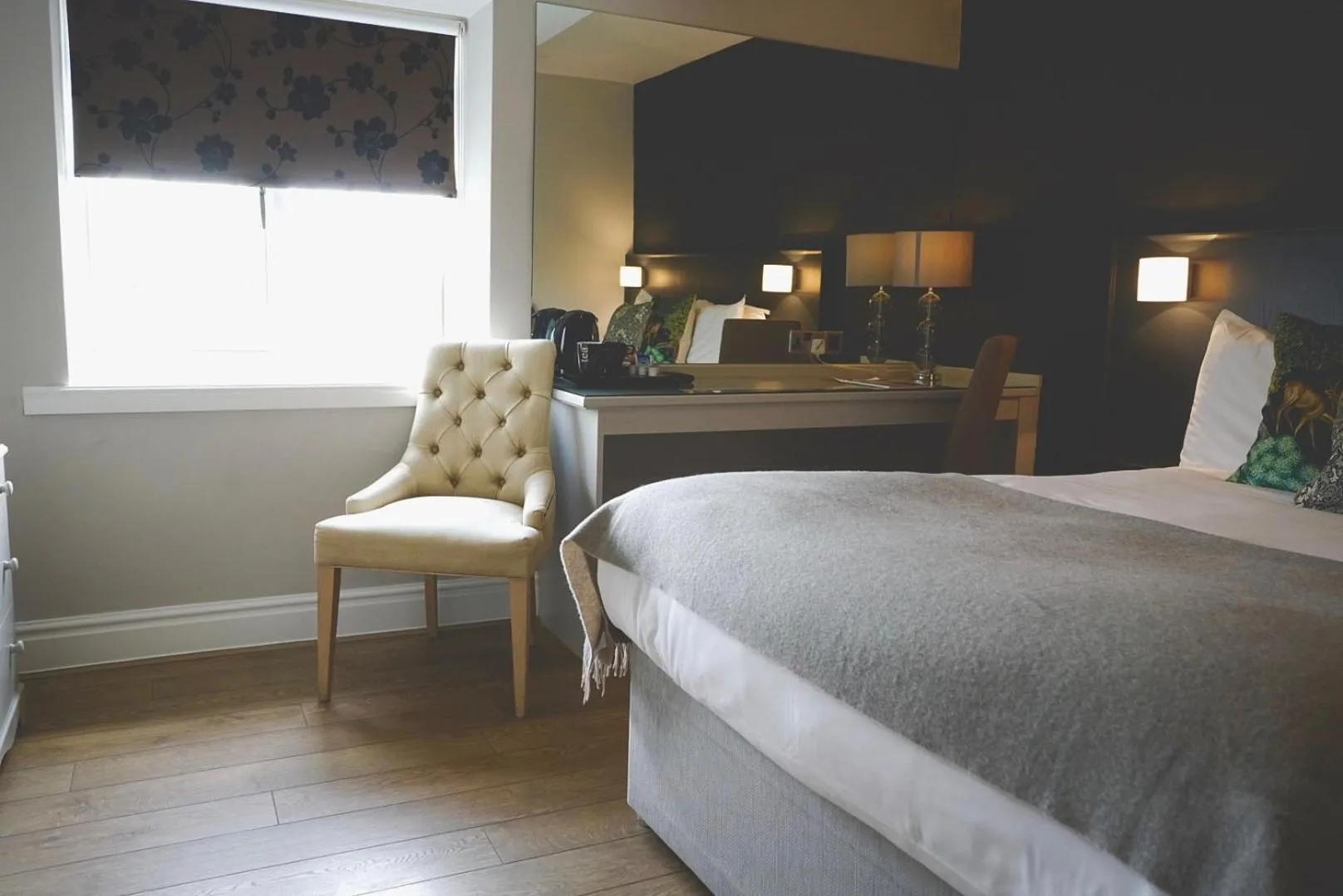 Bedroom, Bed in Pyes Mill Hotel Conder Green