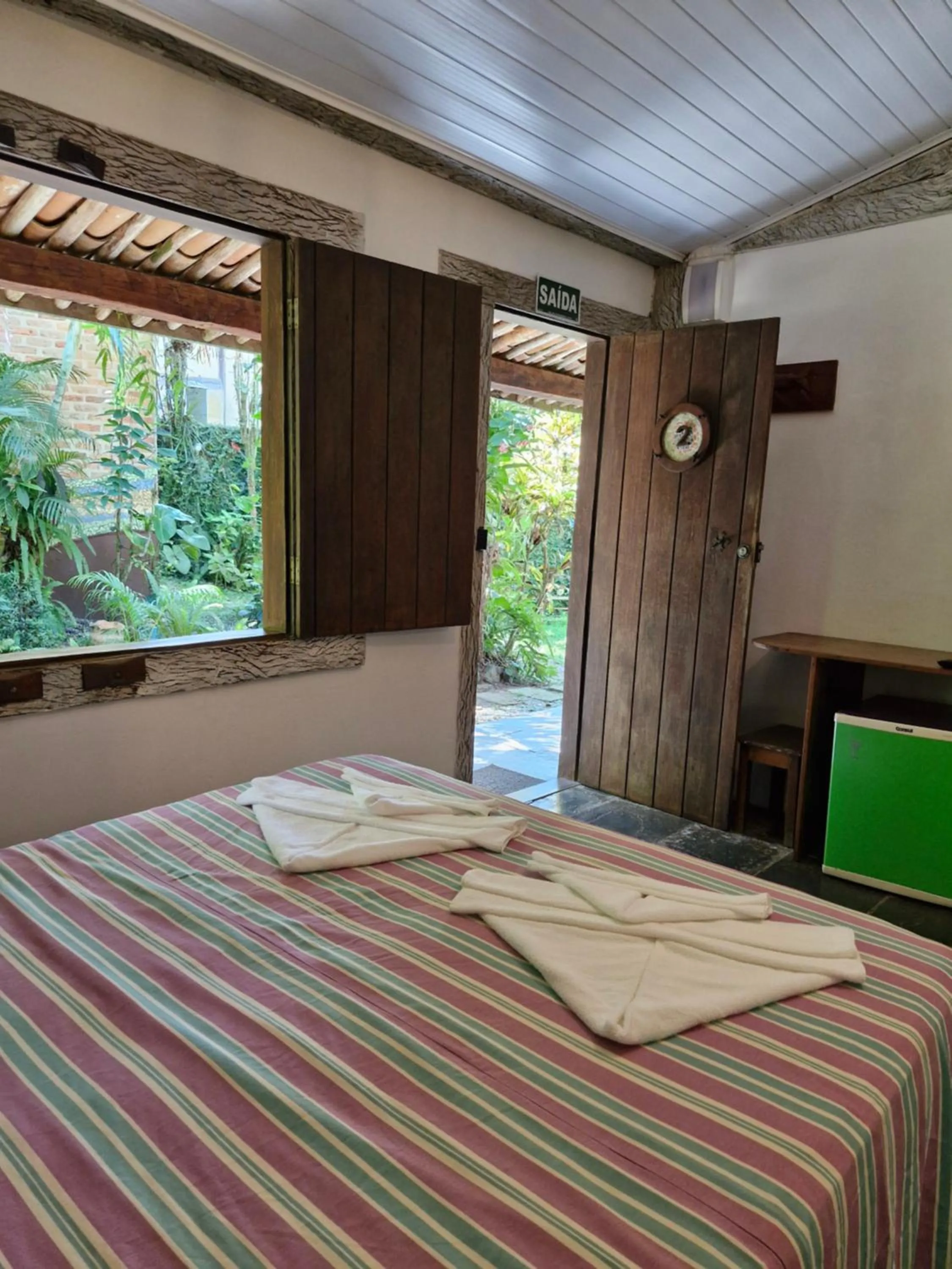 Bed in Pousada Bucaneiros