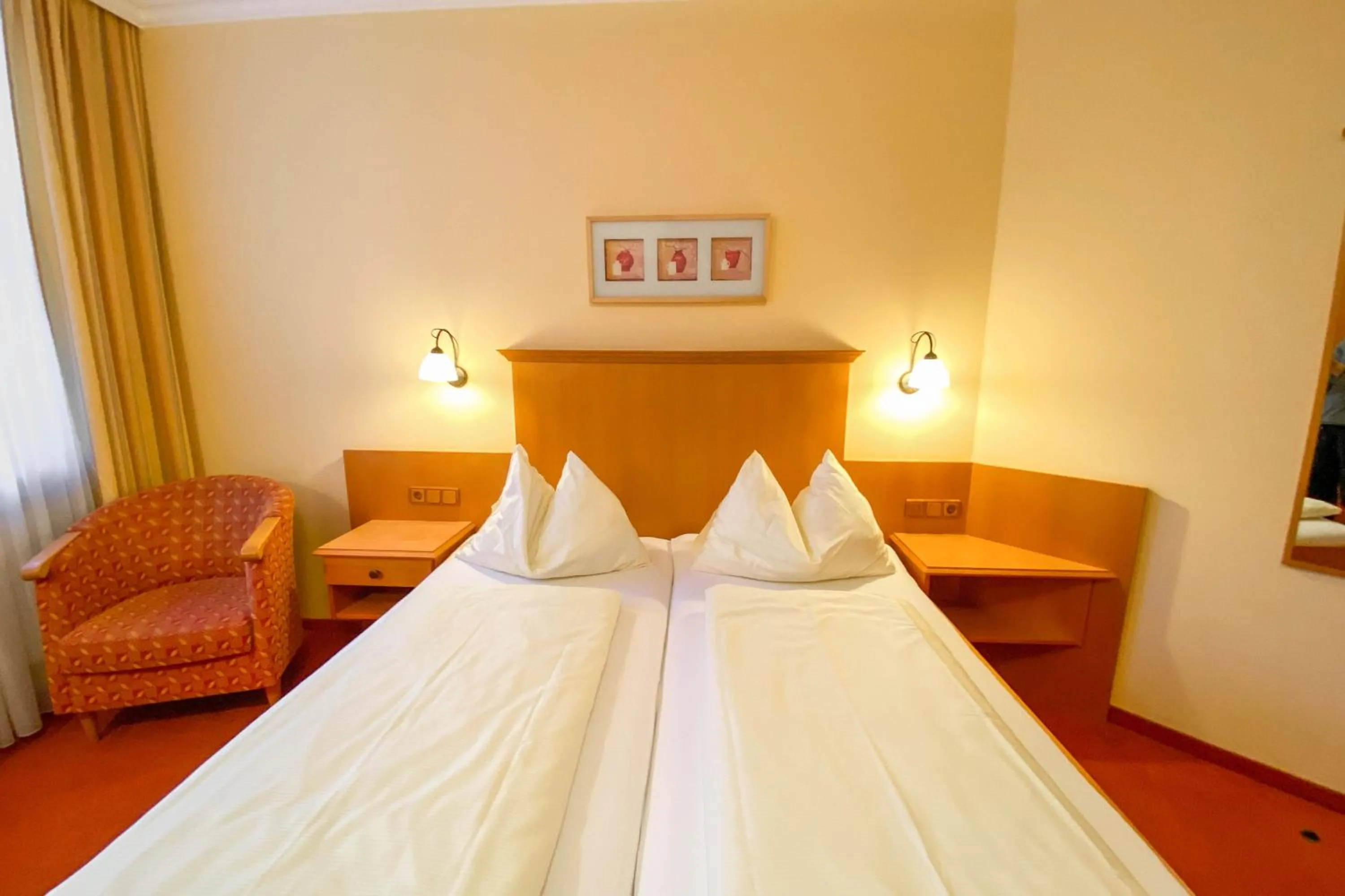 Bed in Landhotel Gasthof Bauböck