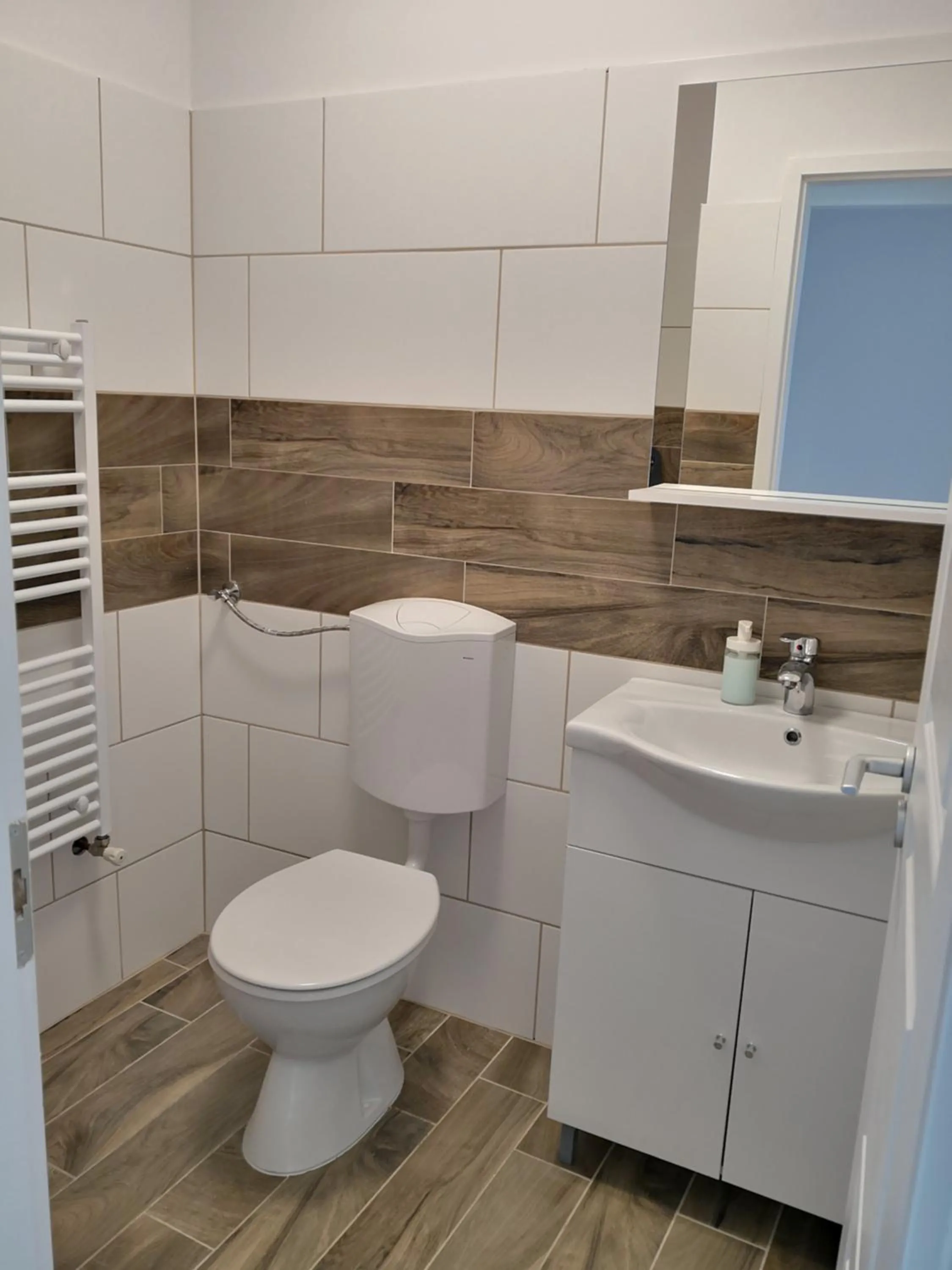 Shower in Green Garden Plus Apartman