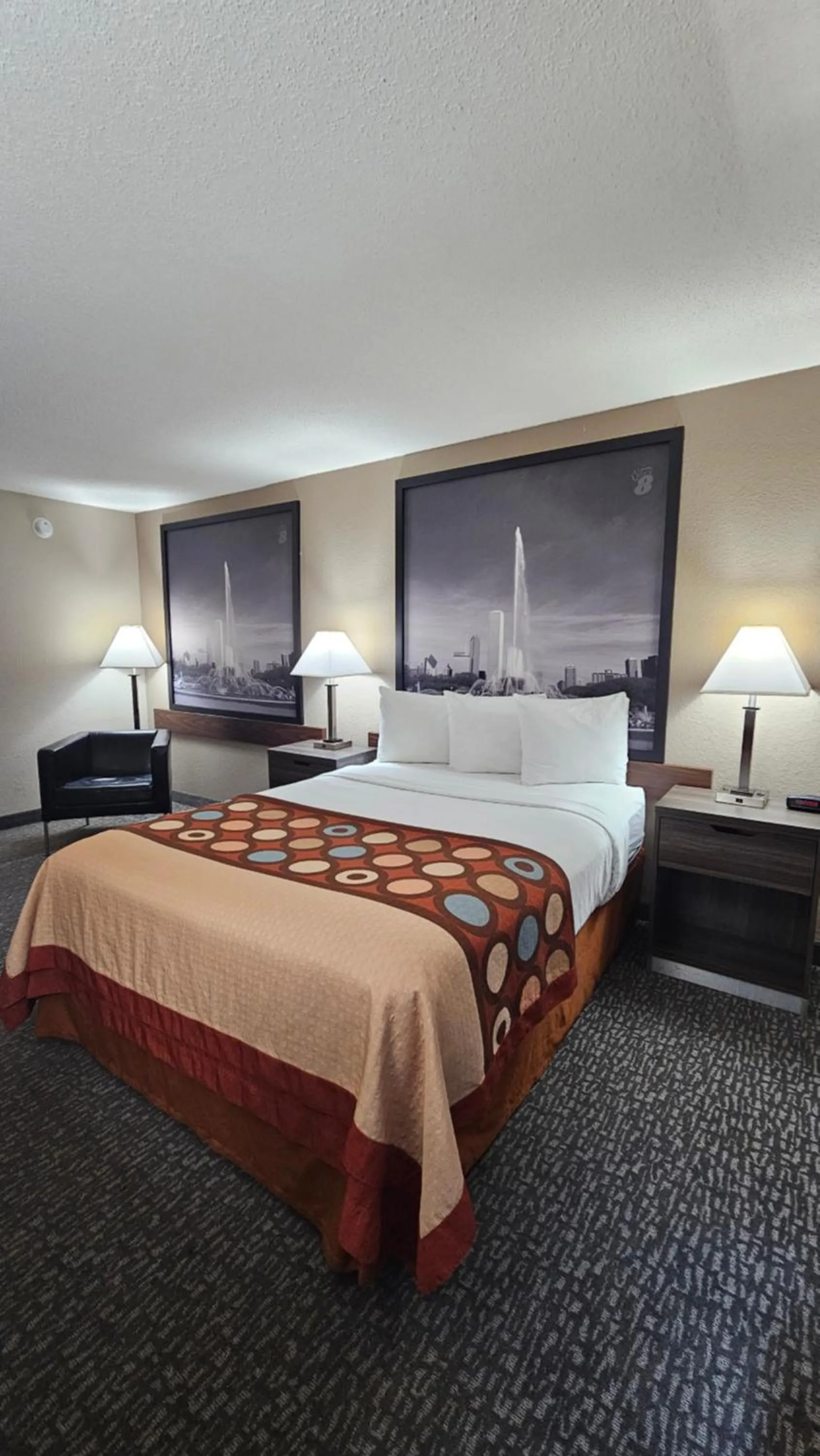 Bed in Super 8 by Wyndham Elgin